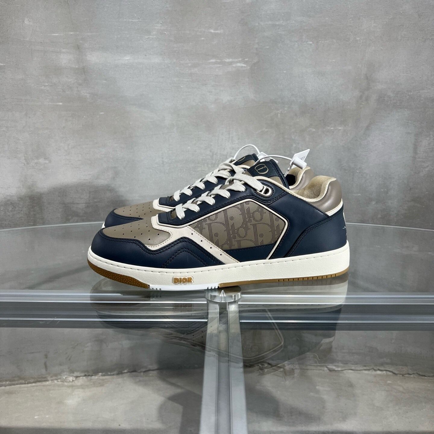 Dior Dior B27 Oblique Logo Sneakers Size US 9 / EU 42 - 3 Thumbnail