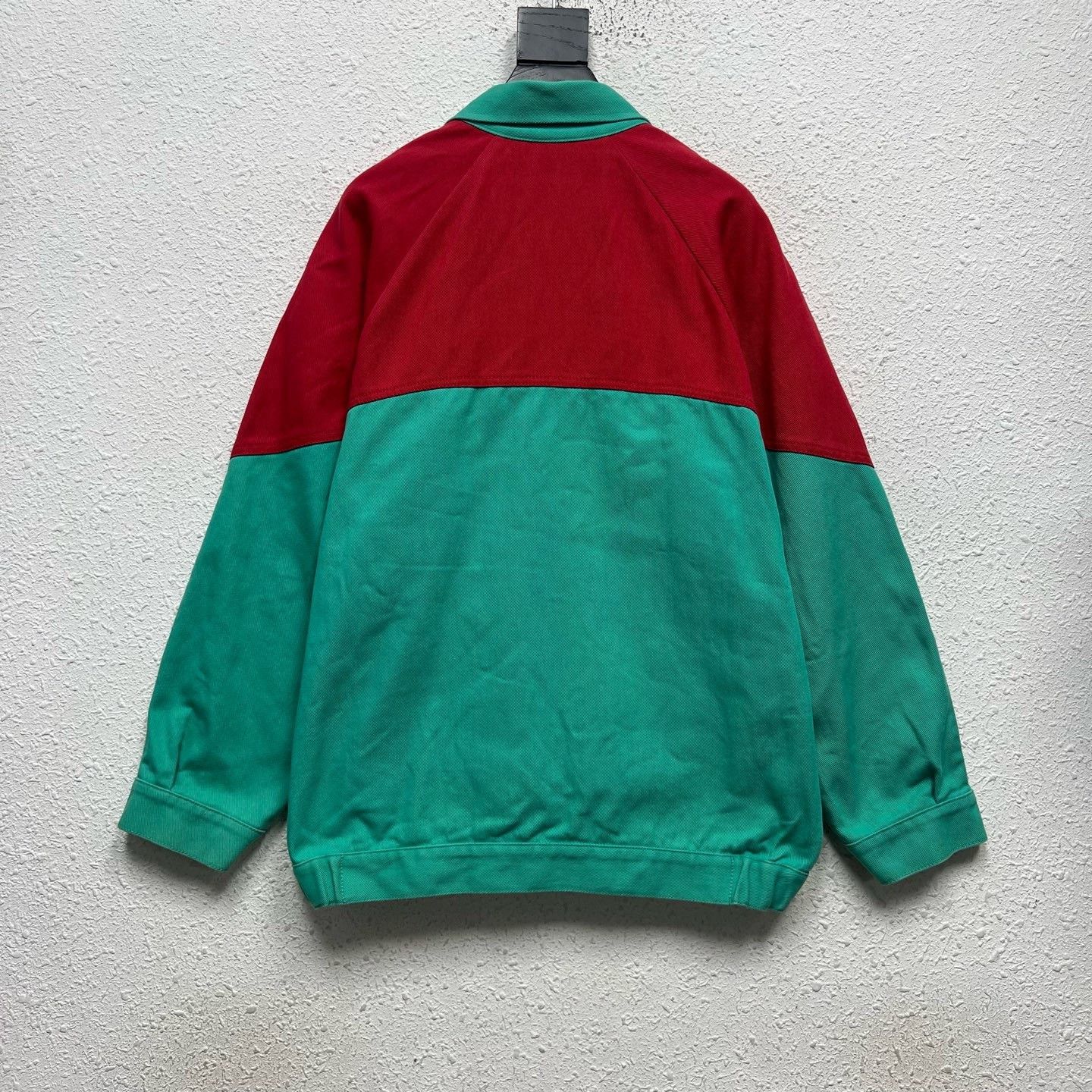 Gucci Gucci Red Green Panel Workwear Jacket Size US S / EU 44-46 / 1 - 2 Thumbnail
