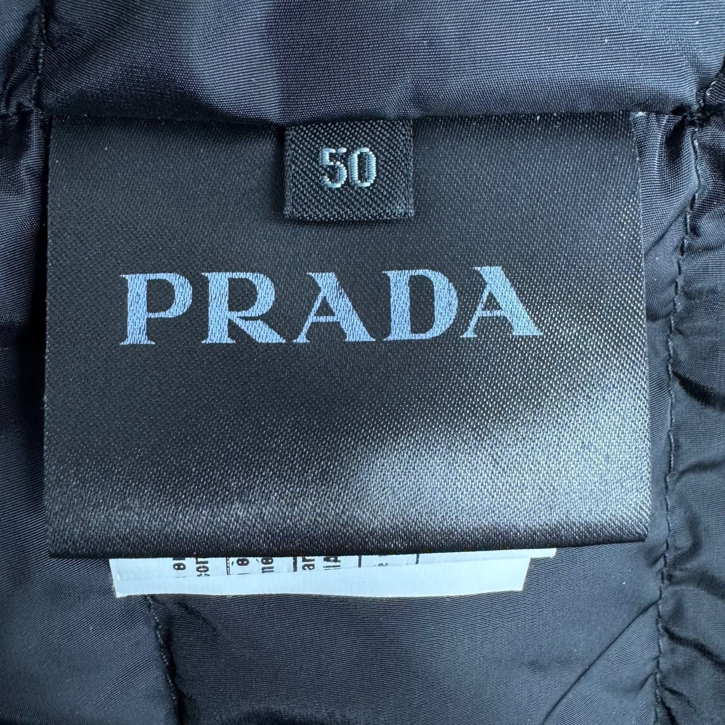 Prada Prada Black Hooded Metal Logo Jacket Size US M / EU 48-50 / 2 - 4 Thumbnail