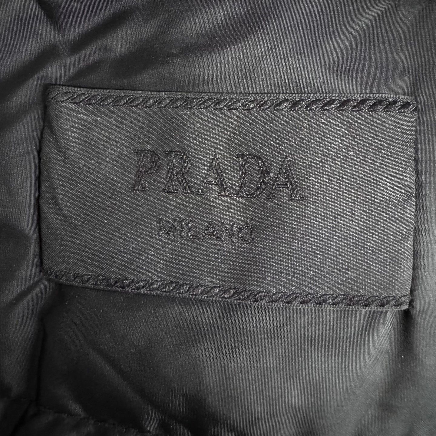 Prada Prada Black Hooded Metal Logo Jacket Size US M / EU 48-50 / 2 - 3 Thumbnail