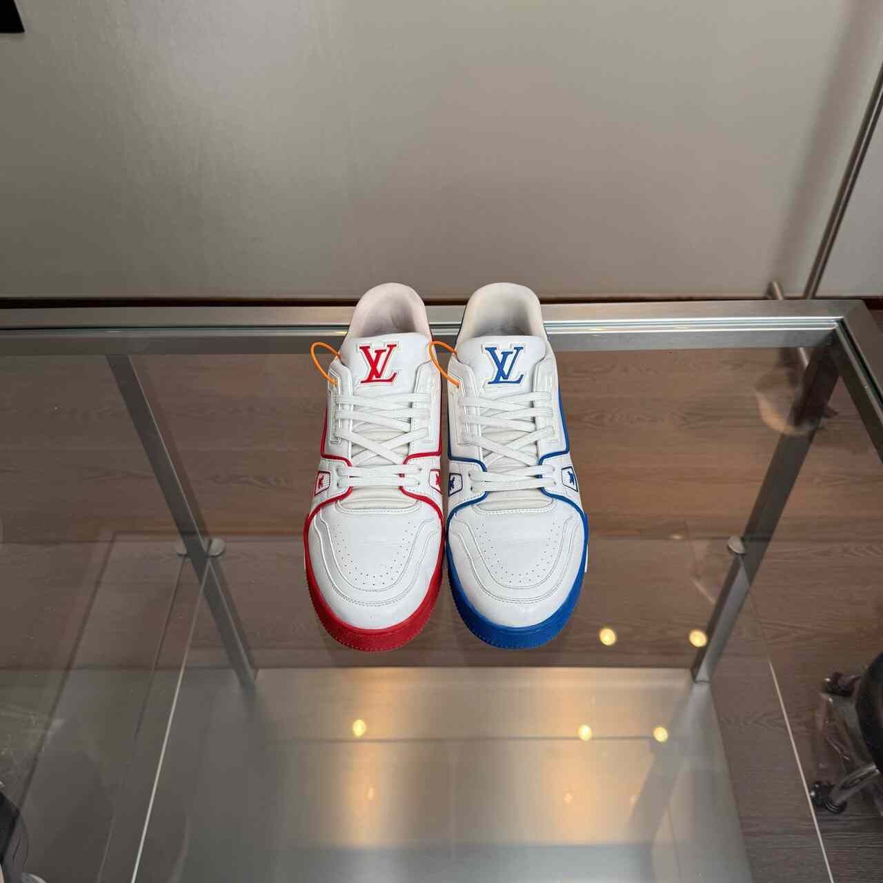 Louis Vuitton Louis Vuitton Trainer Red White Size US 8.5 / EU 41-42 - 8 Thumbnail