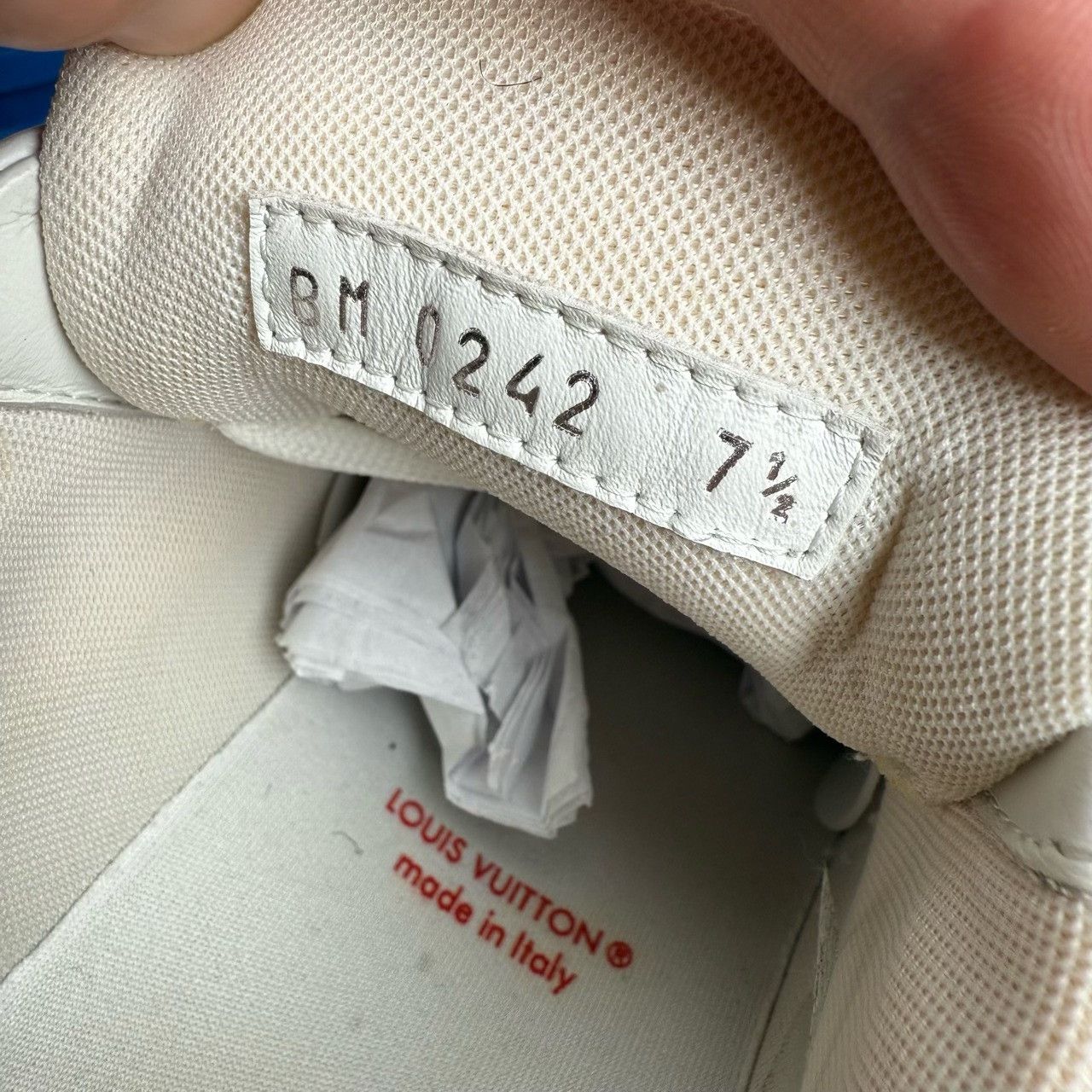 Louis Vuitton Louis Vuitton Trainer Red White Size US 8.5 / EU 41-42 - 7 Thumbnail