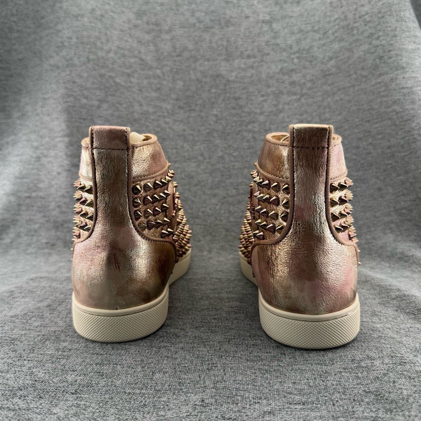 Christian Louboutin Christian Louboutin Rhinestone High-Top Sneakers Size US 6 / IT 36 - 4 Thumbnail