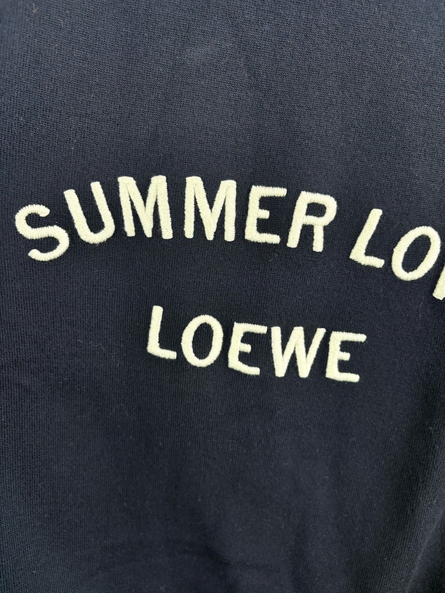 Loewe LOEWE Gold Button Wool Knit Sweater Size US M / EU 48-50 / 2 - 3 Thumbnail