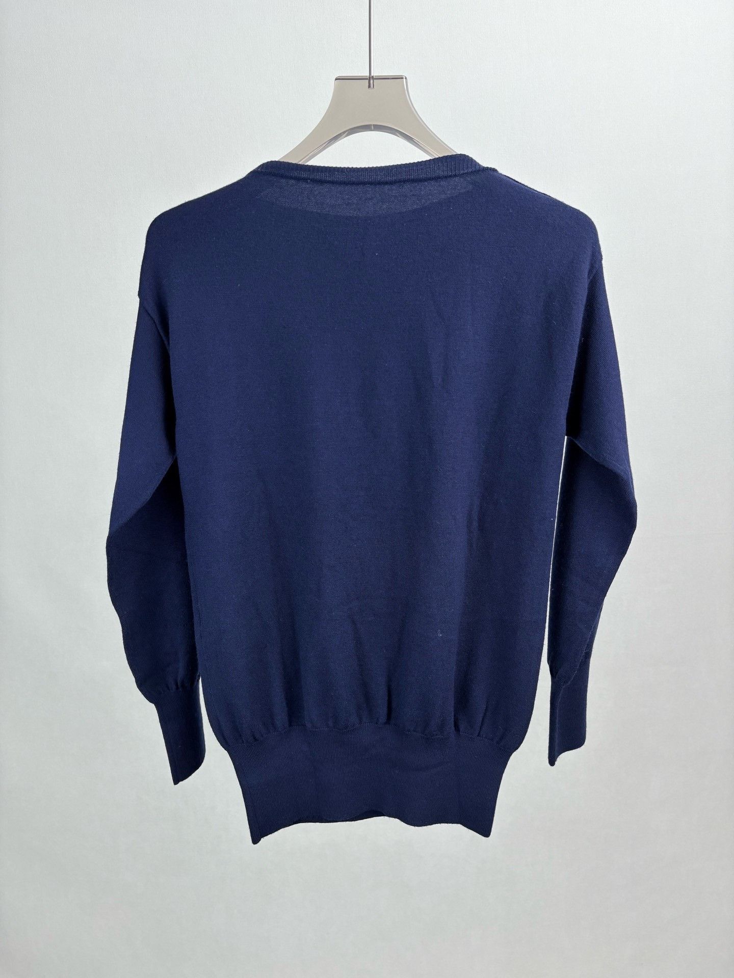 Loewe LOEWE Gold Button Wool Knit Sweater Size US M / EU 48-50 / 2 - 2 Thumbnail