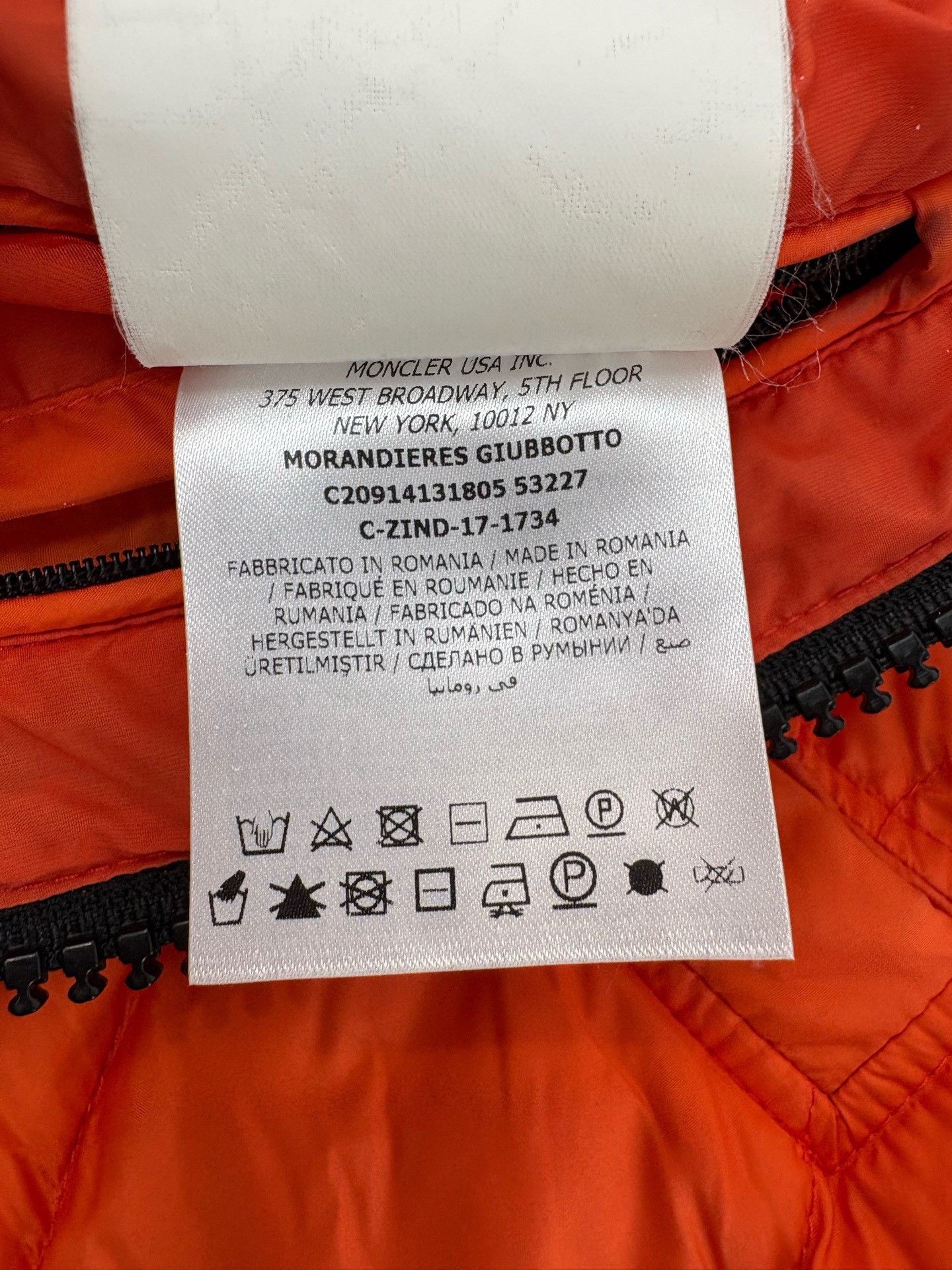 Moncler Moncler MORANDIERES Logo Hooded Jacket Size US XL / EU 56 / 4 - 5 Thumbnail