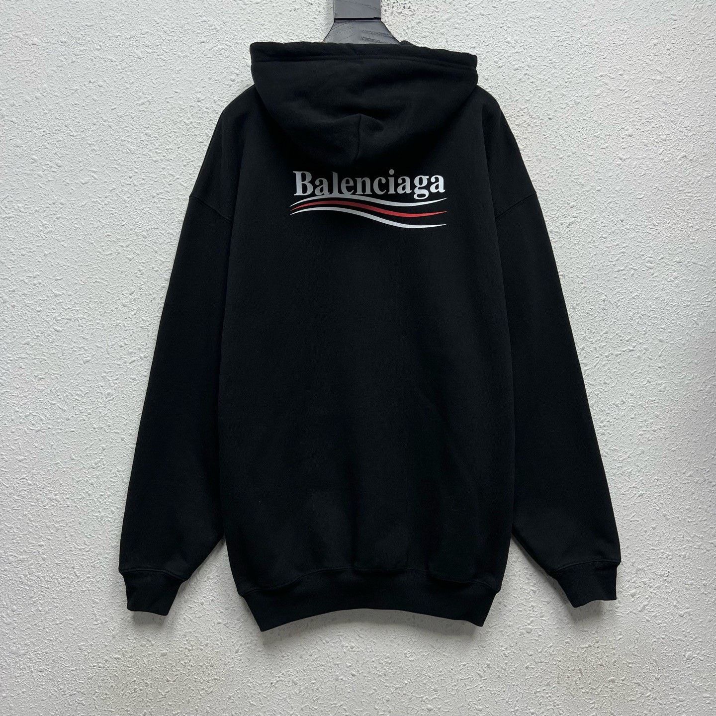 Balenciaga Balenciaga Wave Cola Black Hoodie Size US XS / EU 42 / 0 - 2 Thumbnail