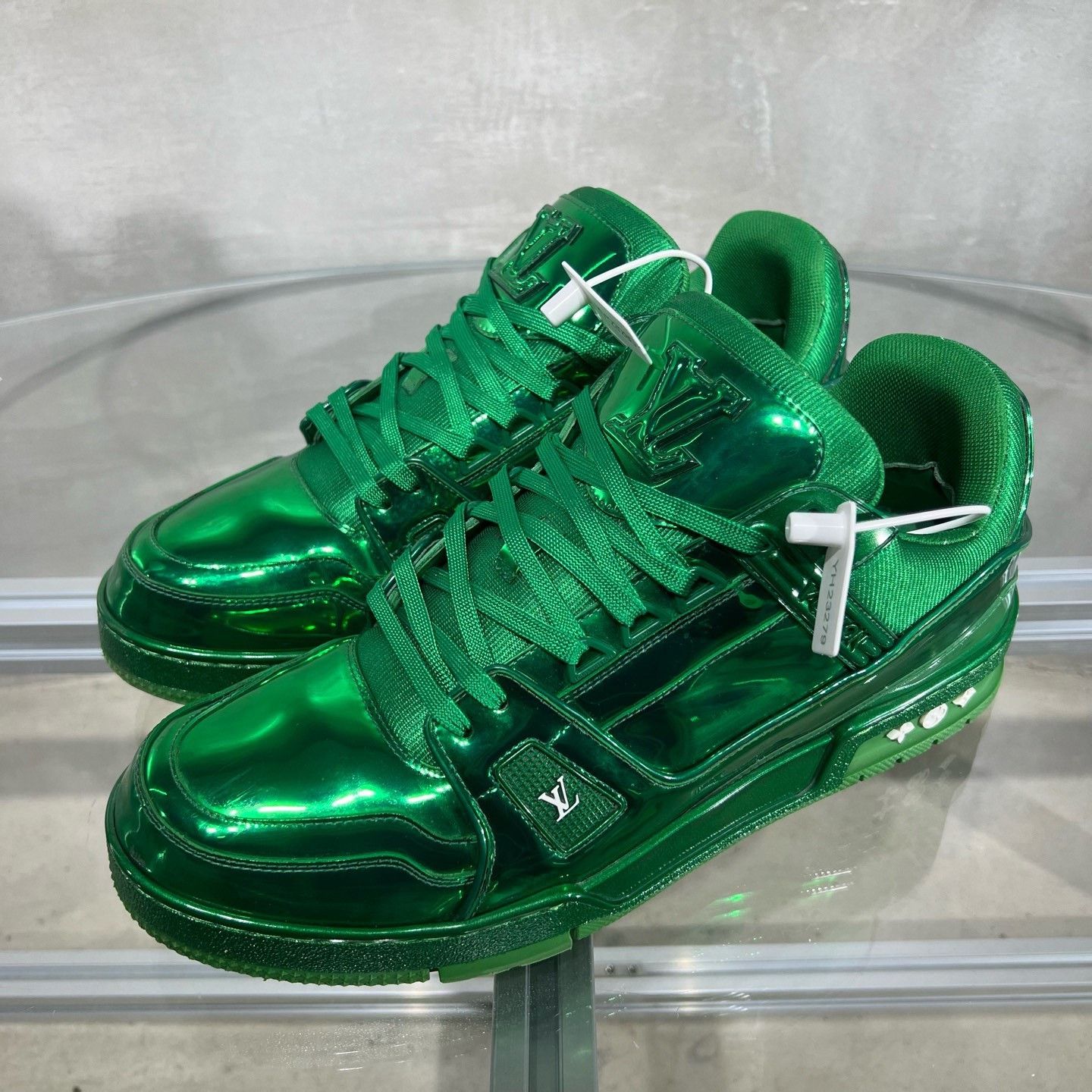 Louis Vuitton Louis Vuitton LV Trainer PVC Green Size US 11 / EU 44 - 2 Thumbnail