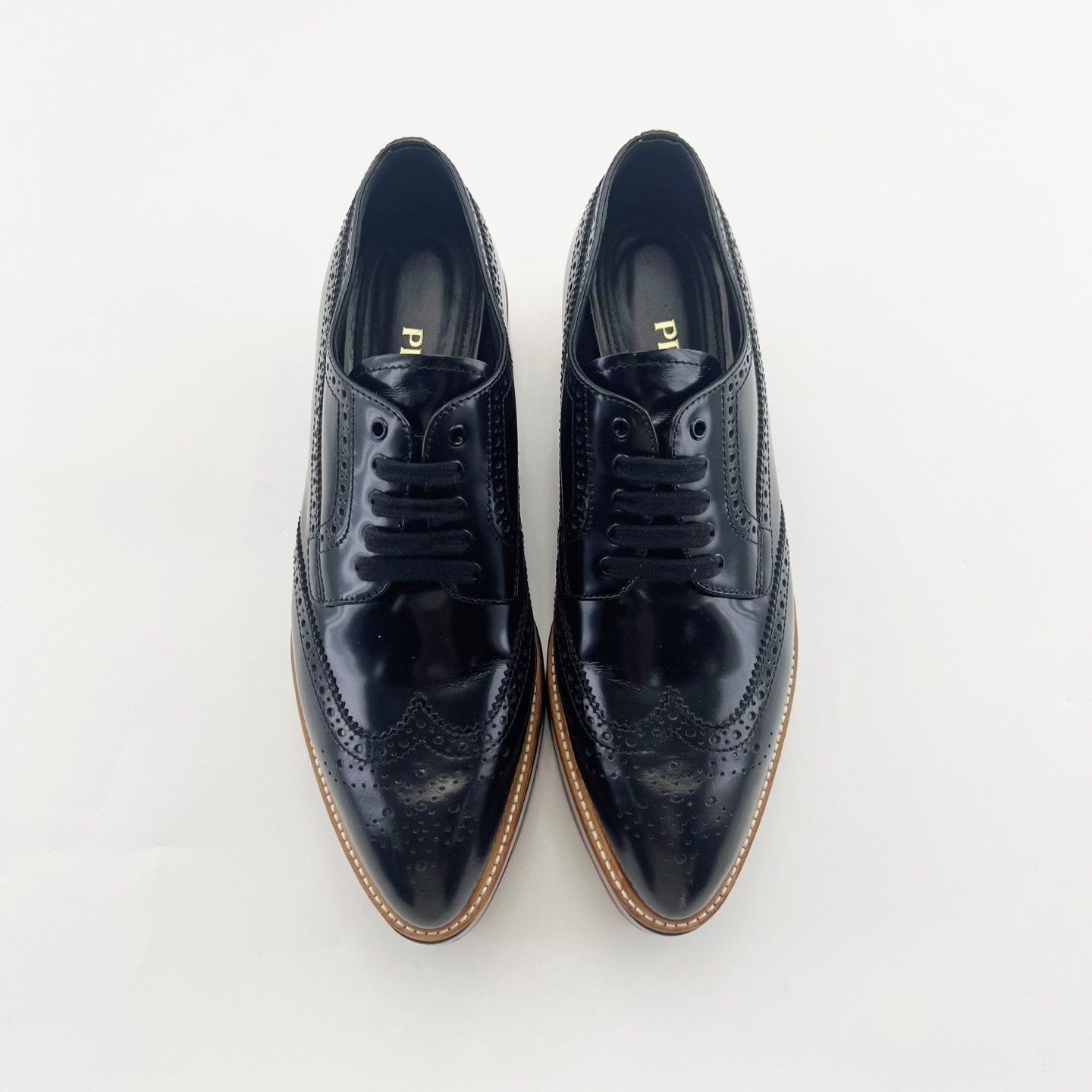 Prada Prada Black Baroque Carved Platform Shoes Size US 9 / IT 39 - 2 Thumbnail