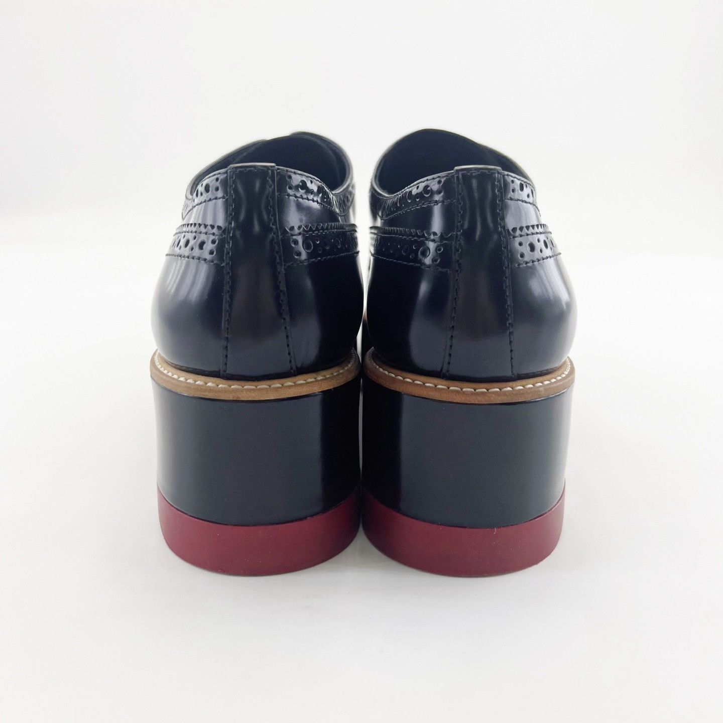 Prada Prada Black Baroque Carved Platform Shoes Size US 9 / IT 39 - 4 Thumbnail