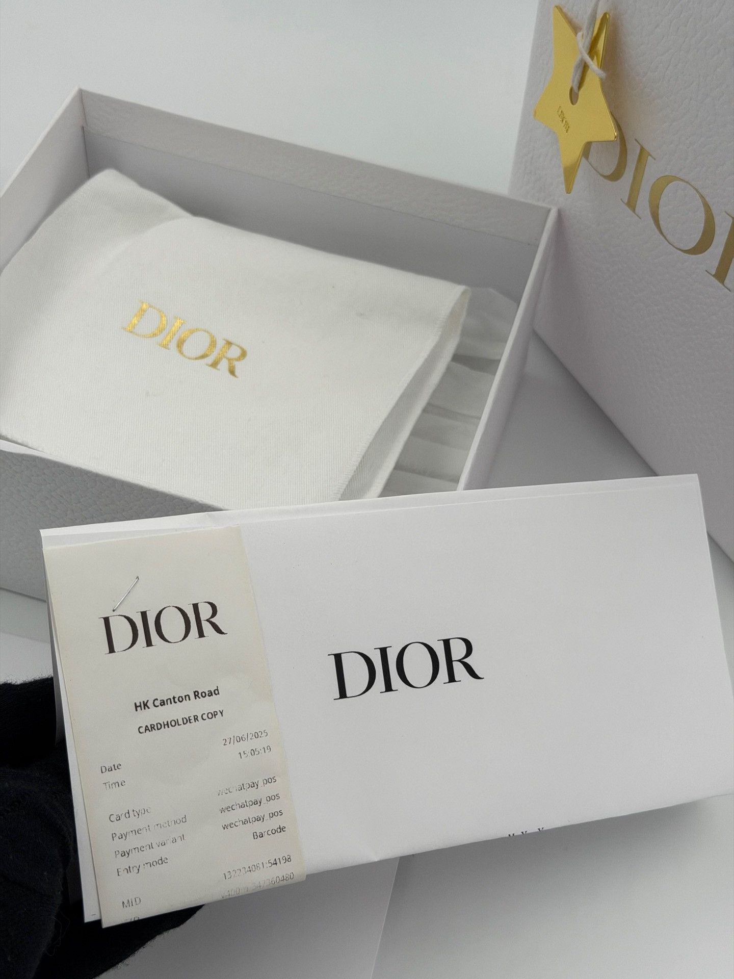 Dior Dior Caro Card Holder Size ONE SIZE - 5 Thumbnail
