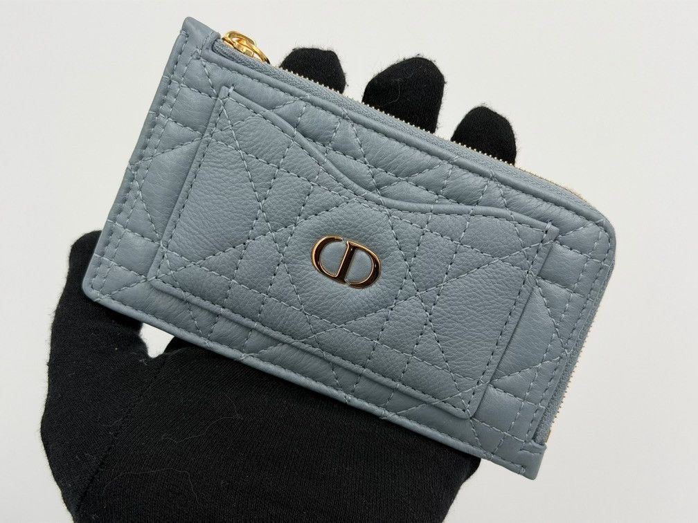 Dior Dior Caro Card Holder Size ONE SIZE - 3 Thumbnail