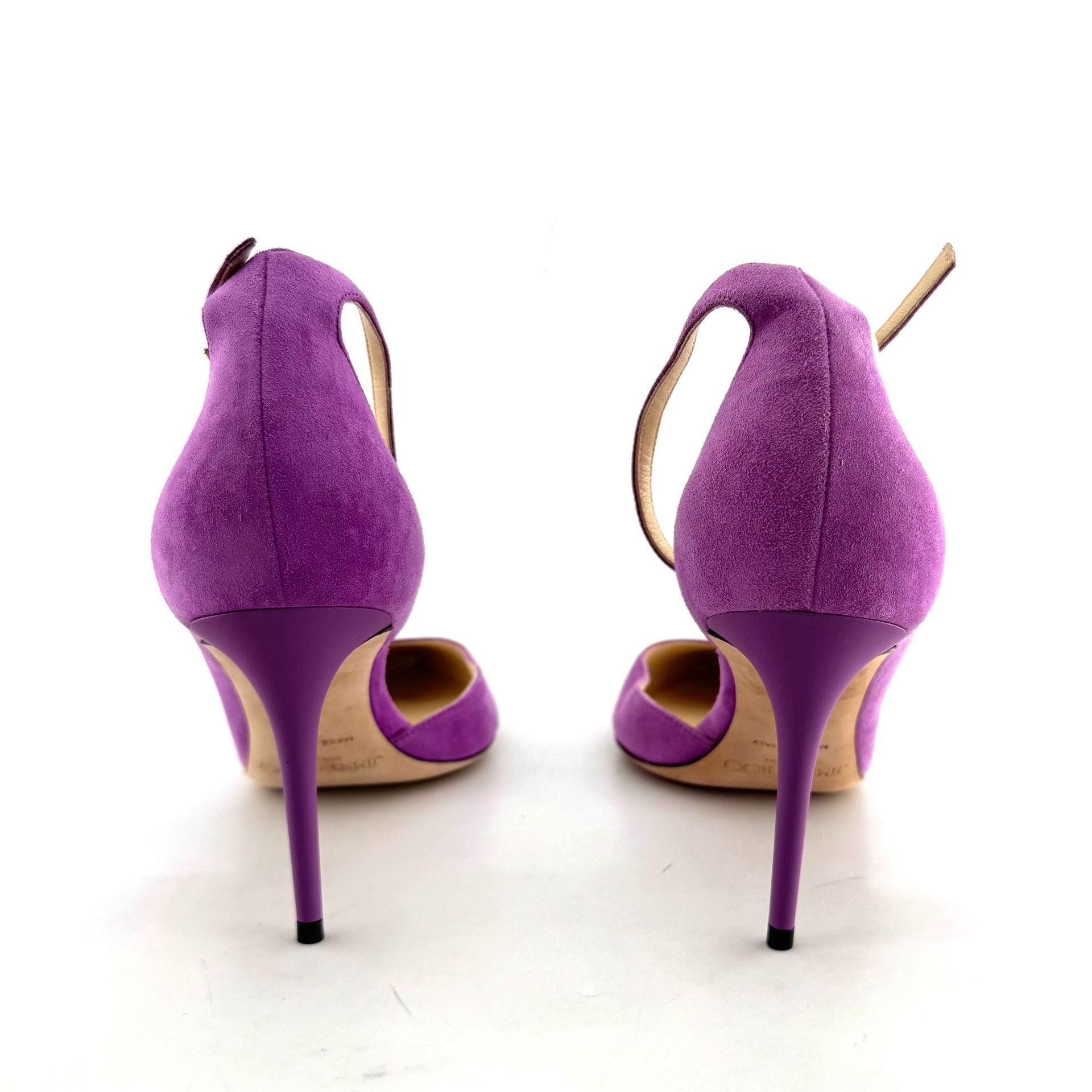 Jimmy Choo Jimmy Choo Suede Stiletto Heels Size US 6 / IT 36 - 4 Thumbnail