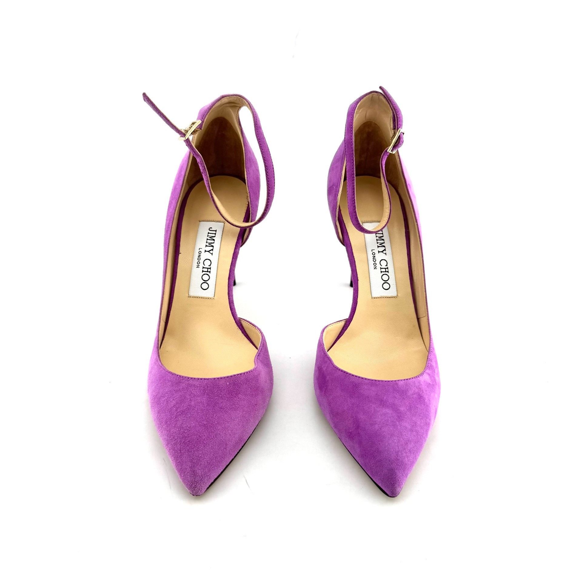Jimmy Choo Jimmy Choo Suede Stiletto Heels Size US 6 / IT 36 - 2 Thumbnail