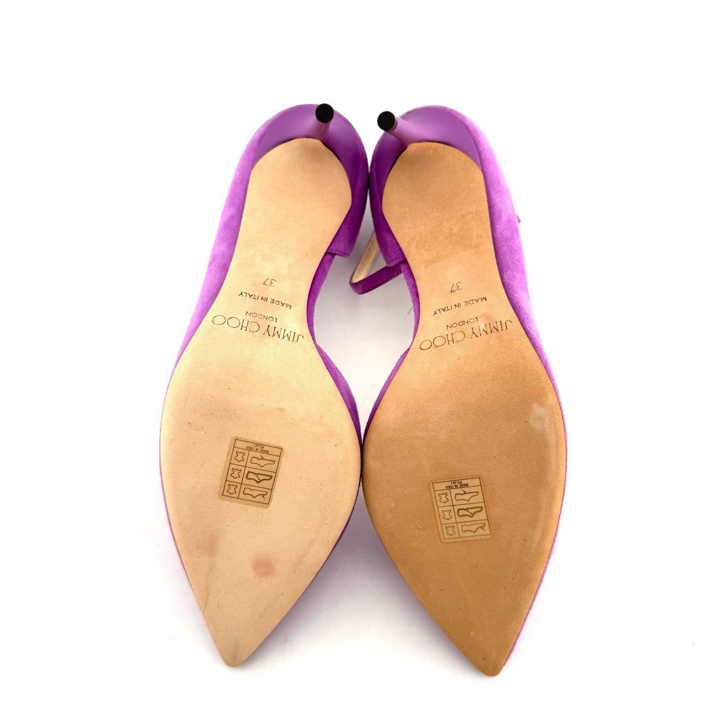 Jimmy Choo Jimmy Choo Suede Stiletto Heels Size US 6 / IT 36 - 5 Thumbnail