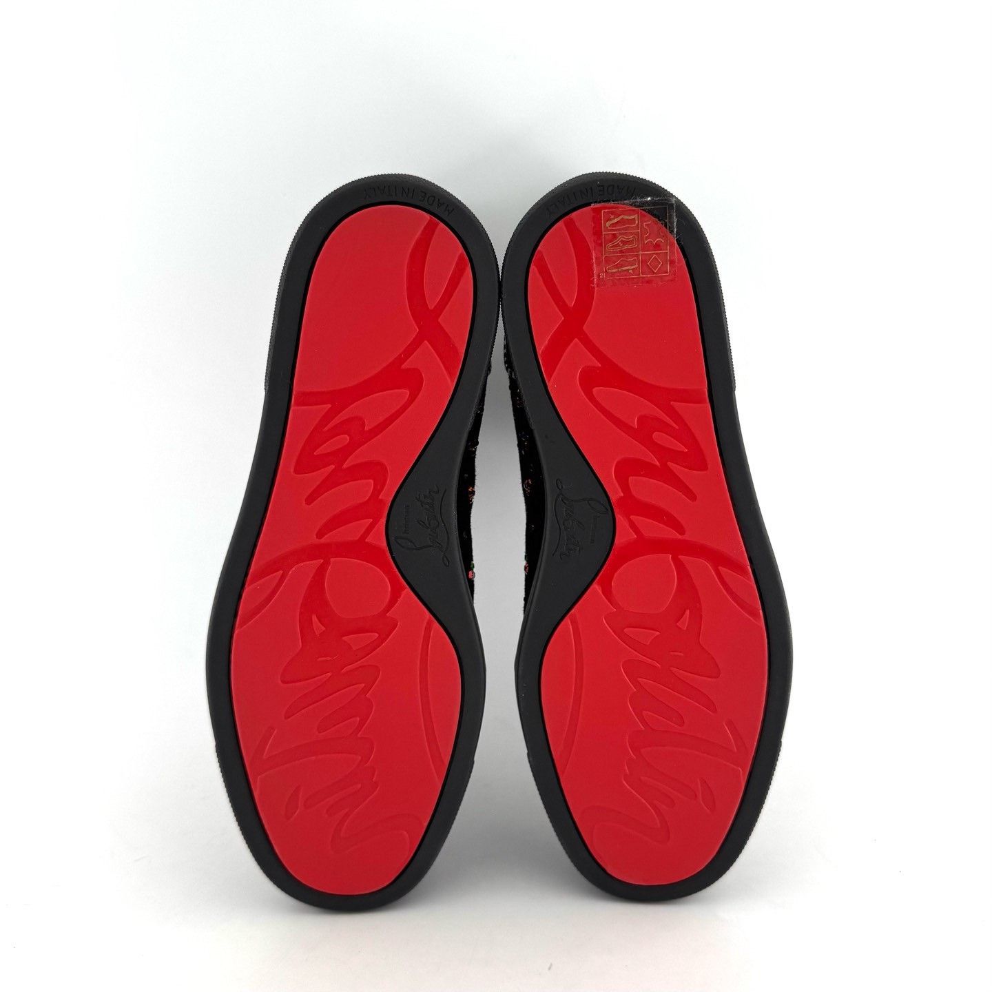 Christian Louboutin Christian Louboutin Rhinestone High-Top Sneakers Size US 6 / IT 36 - 5 Thumbnail