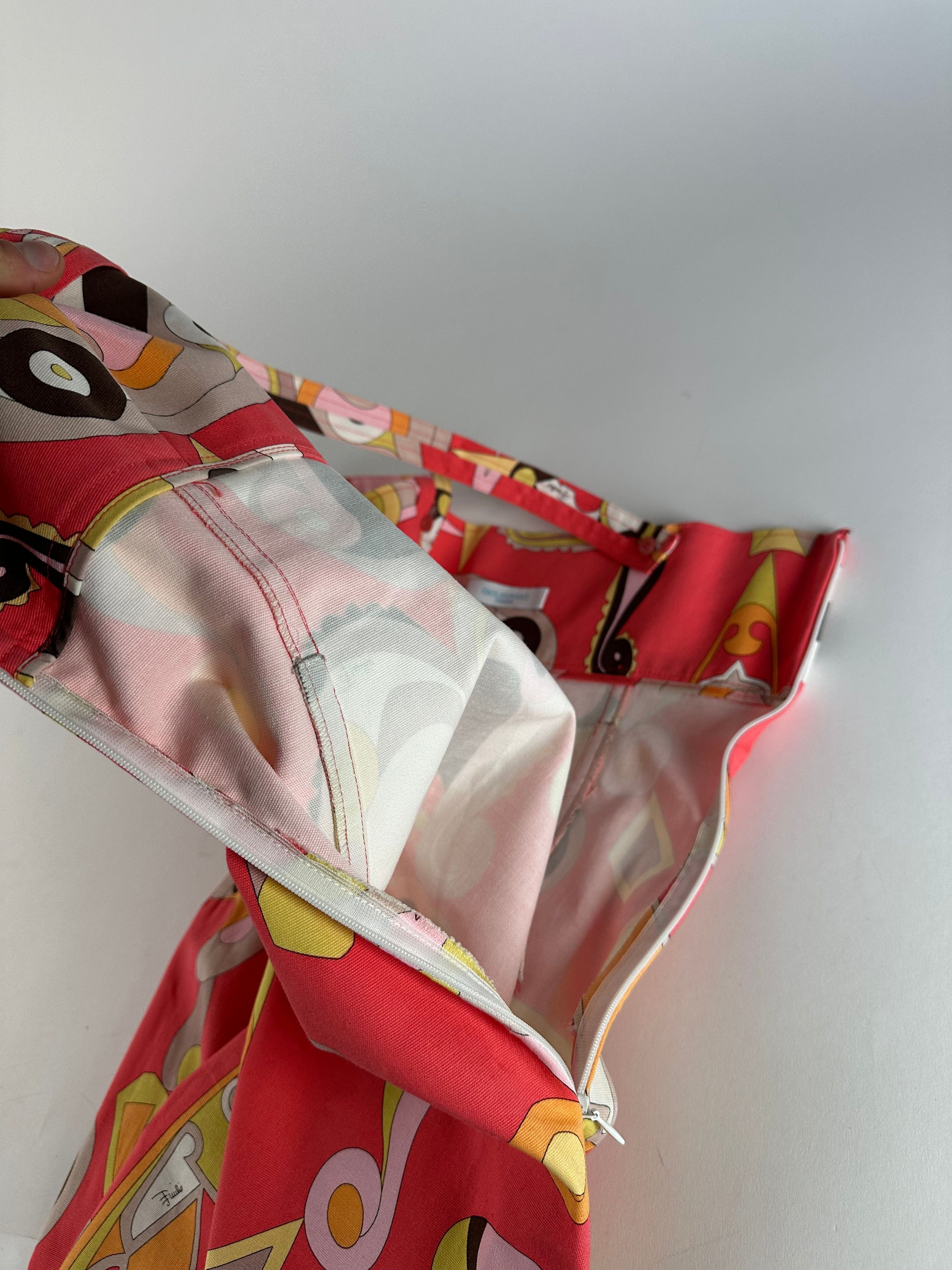 Emilio Pucci Vintage Abstract Dress Size M / US 6-8 / IT 42-44 - 13 Thumbnail