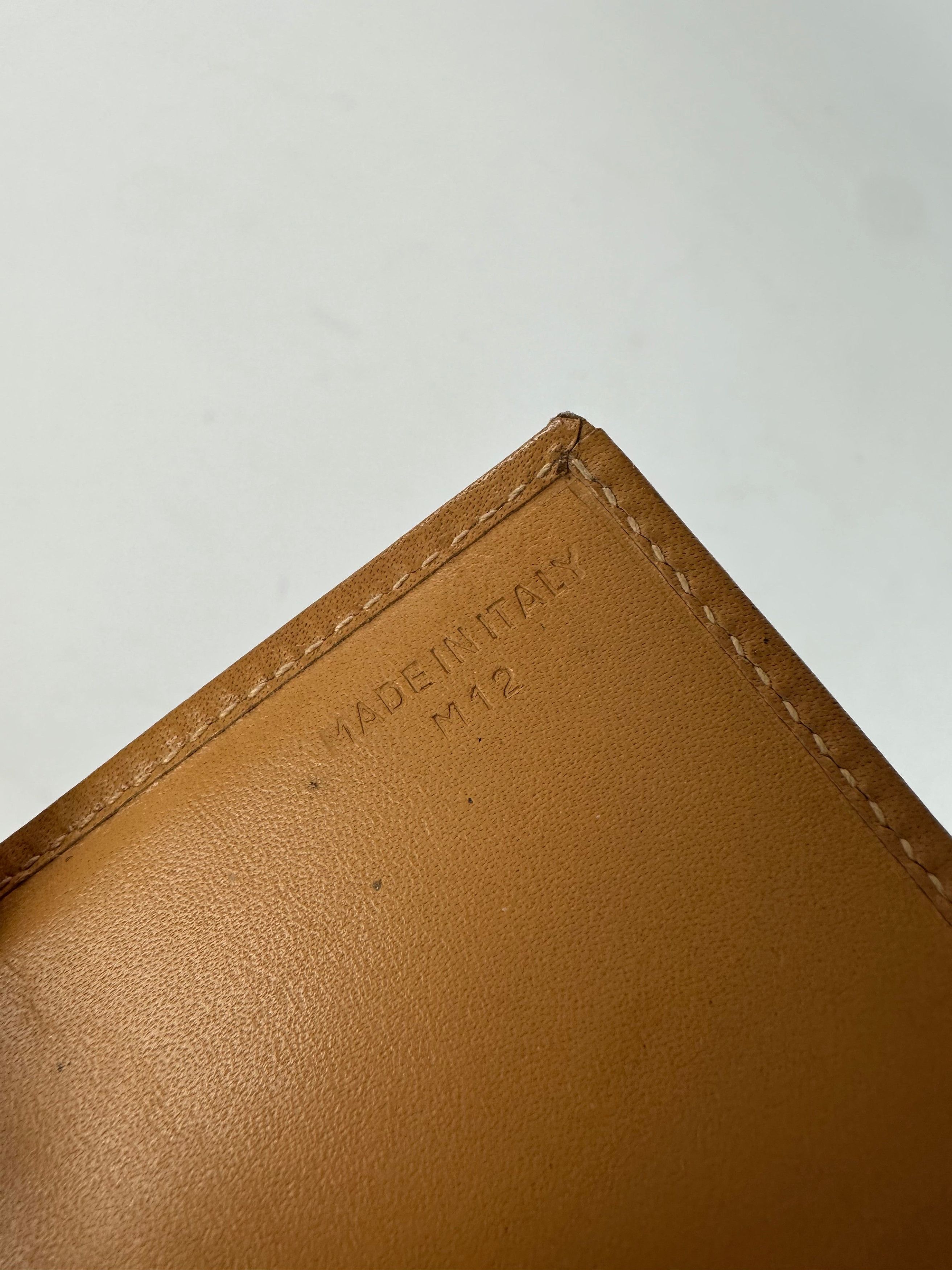 Celine Vintage Paris Triomphe Monogram Card Holder Brown Size ONE SIZE - 5 Thumbnail