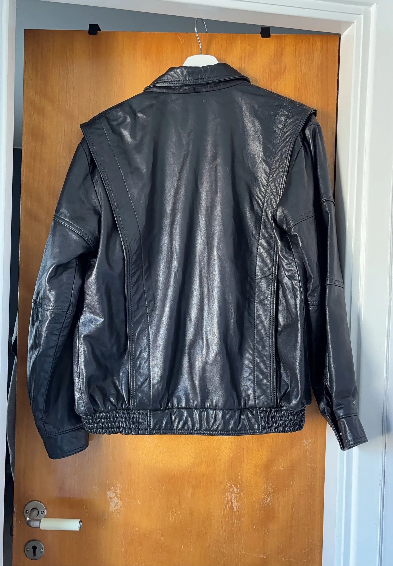 Zara Zara Leather Jacket Size S / US 4 / IT 40 - 4 Thumbnail