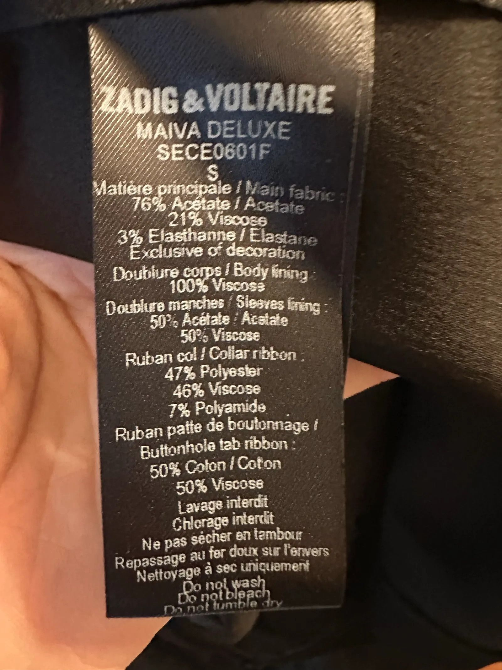 Zadig & Voltaire Zadig & Voltaire Maiva Trenchcoat Size S / US 4 / IT 40 - 6 Thumbnail
