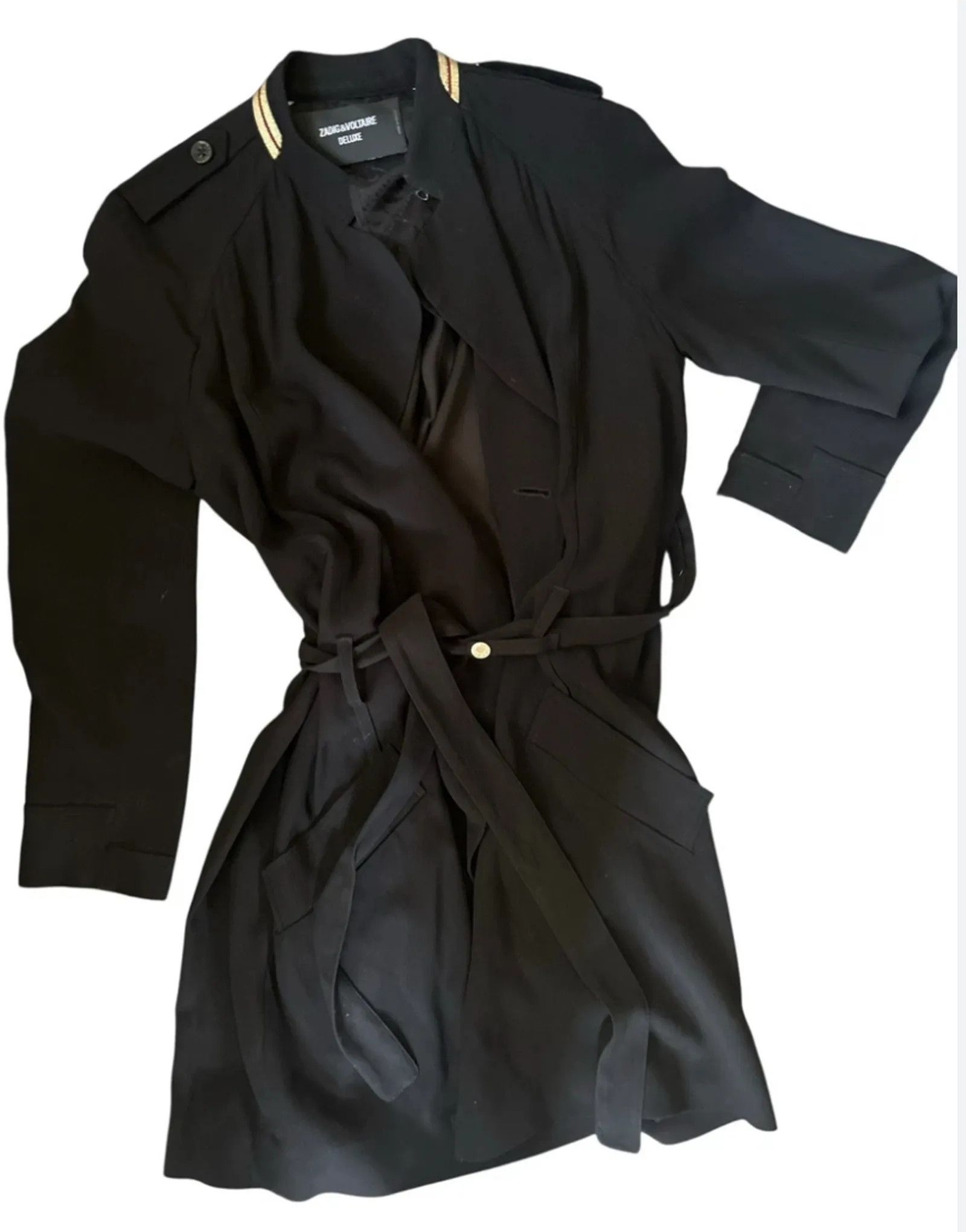 Zadig & Voltaire Zadig & Voltaire Maiva Trenchcoat Size S / US 4 / IT 40 - 2 Thumbnail