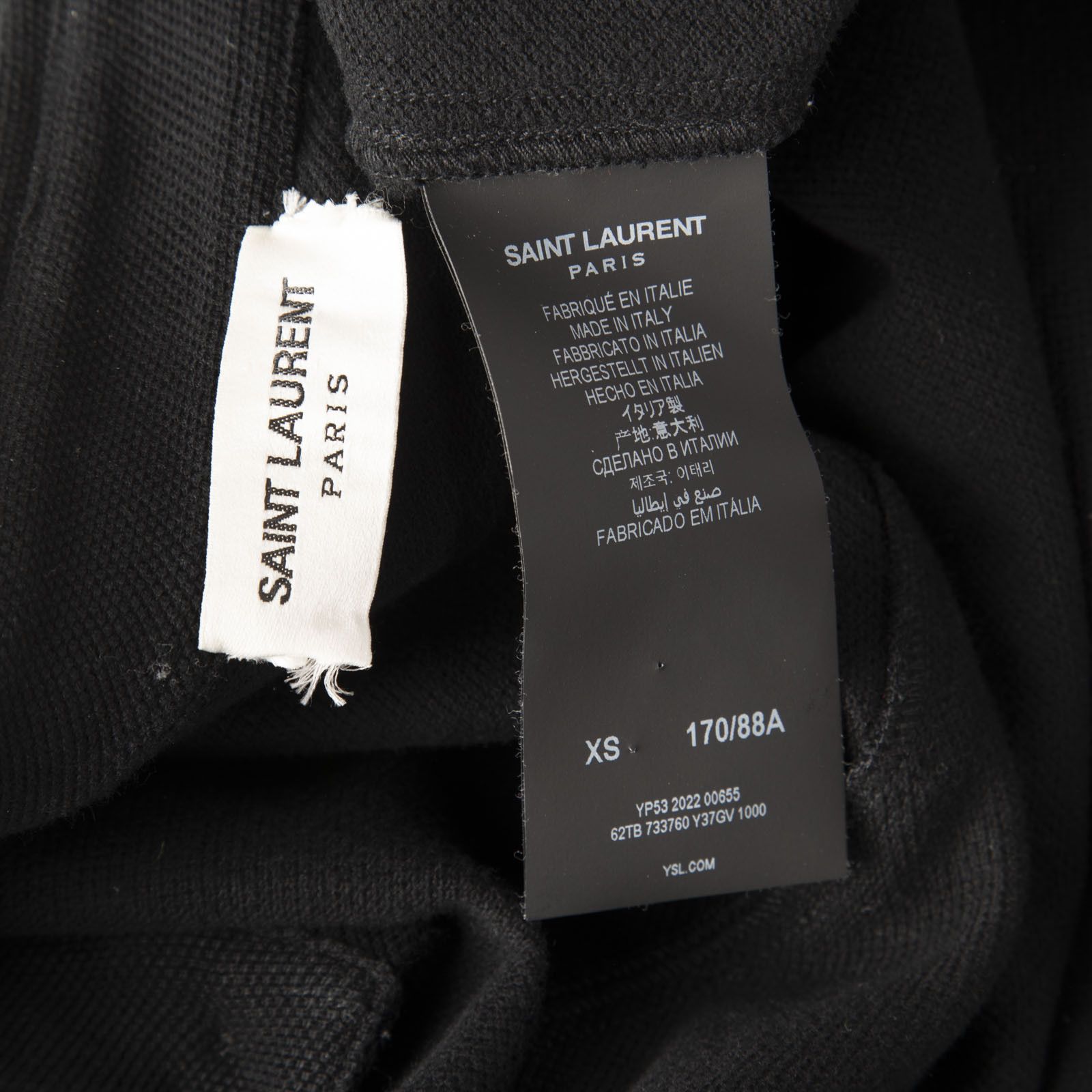 Saint Laurent Paris Black Button Up Shirt Size XS / US 0-2 / IT 36-38 - 4 Thumbnail