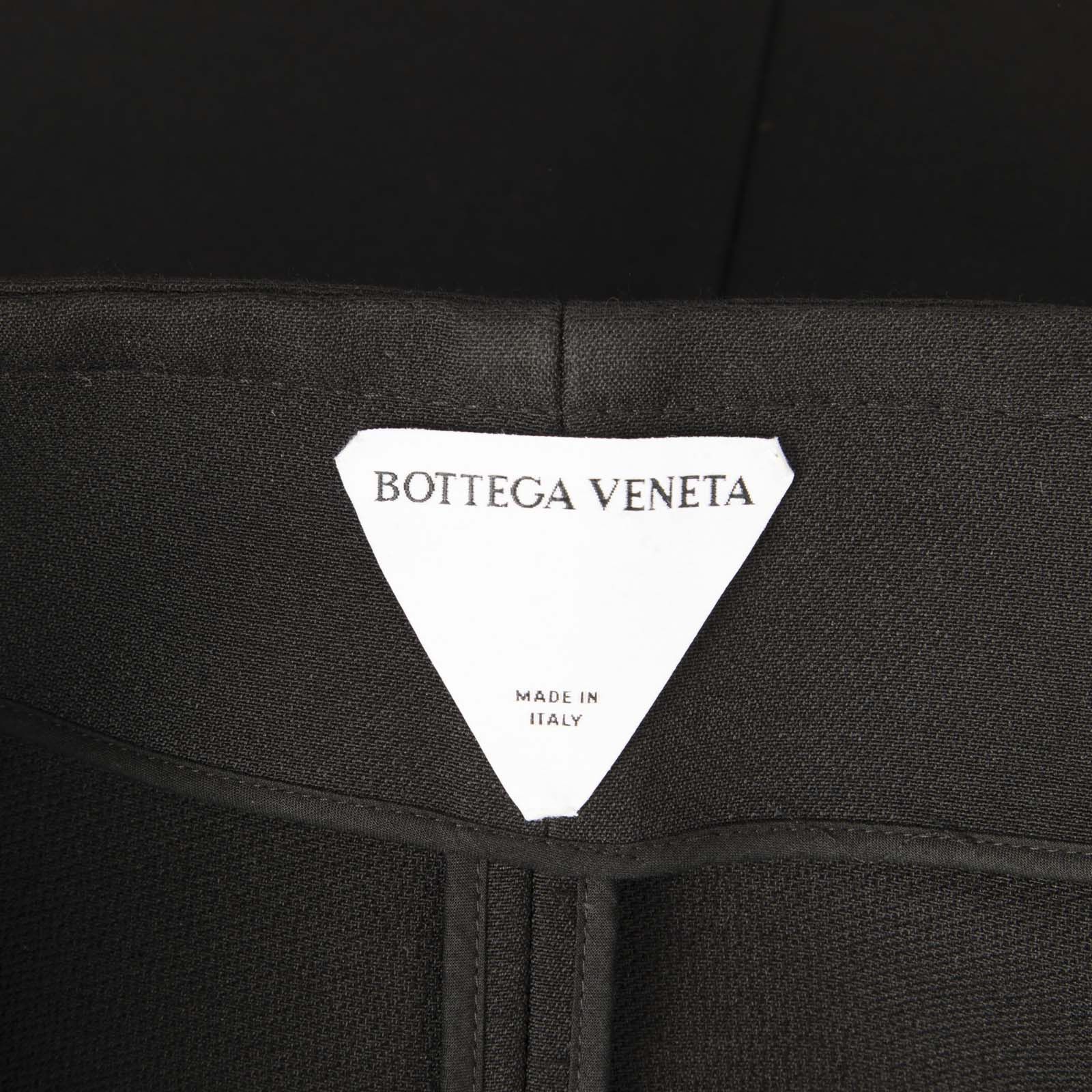 Bottega Veneta Black A-Line Knee Length Skirt Size 27" / US 4 / IT 40 - 5 Thumbnail