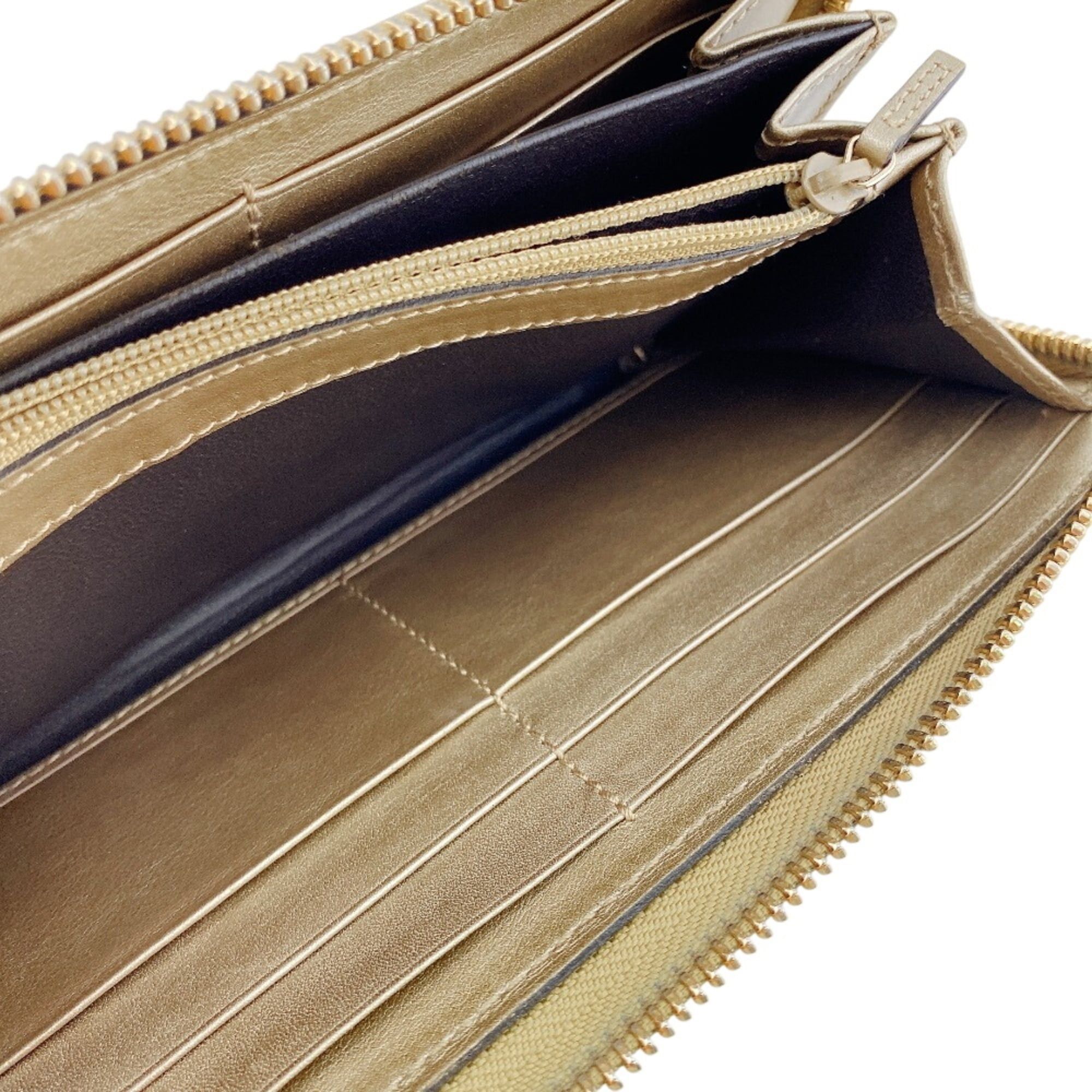 Gucci GUCCI 224253 Diamante Bamboo Tassel Long Wallet Gold Size ONE SIZE - 9 Thumbnail