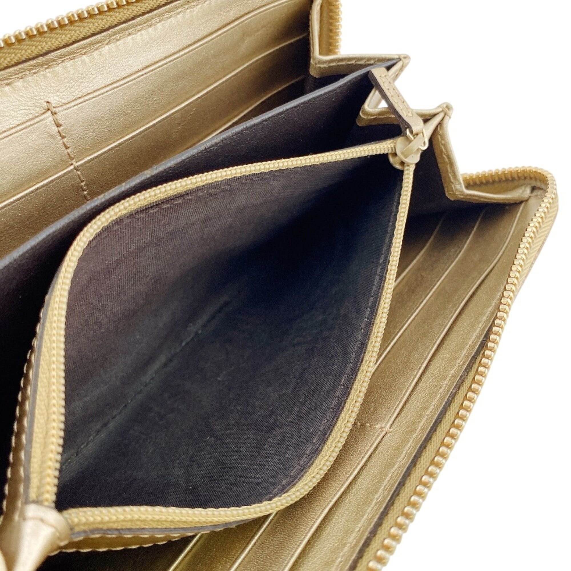 Gucci GUCCI 224253 Diamante Bamboo Tassel Long Wallet Gold Size ONE SIZE - 8 Thumbnail