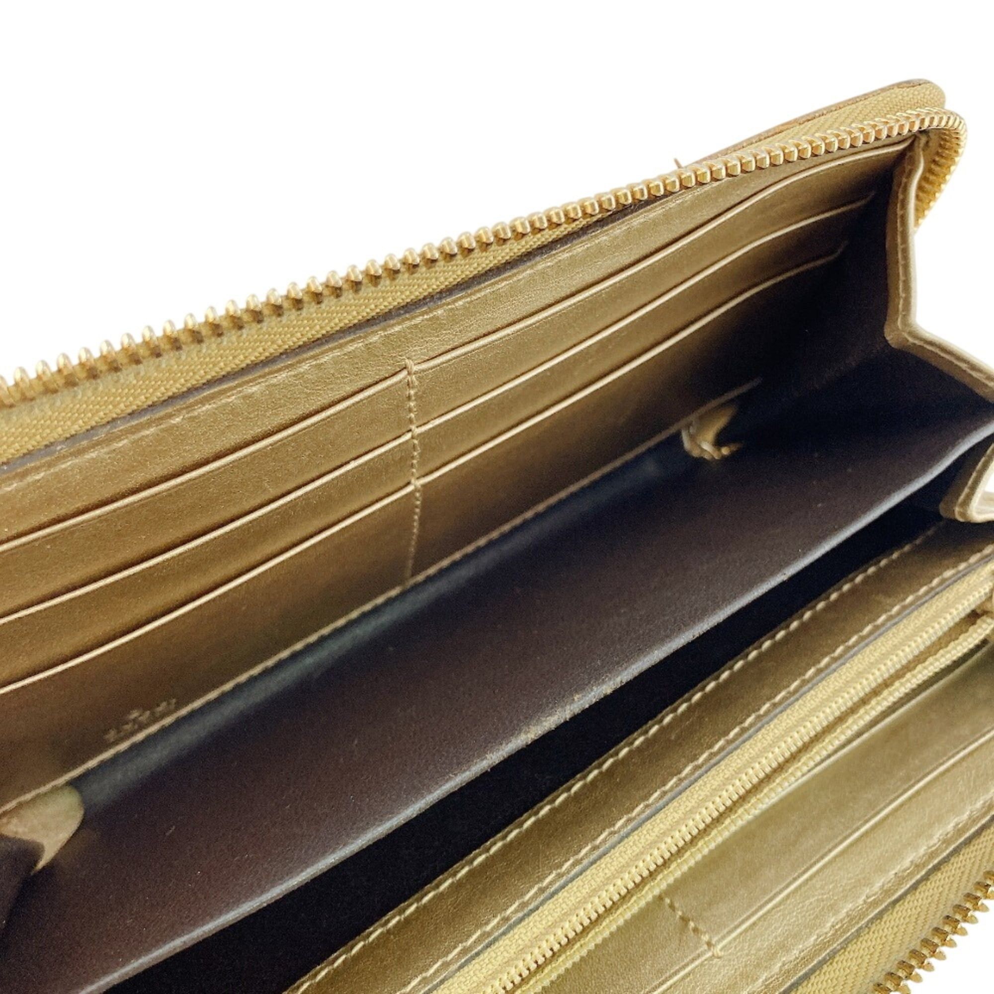 Gucci GUCCI 224253 Diamante Bamboo Tassel Long Wallet Gold Size ONE SIZE - 10 Thumbnail