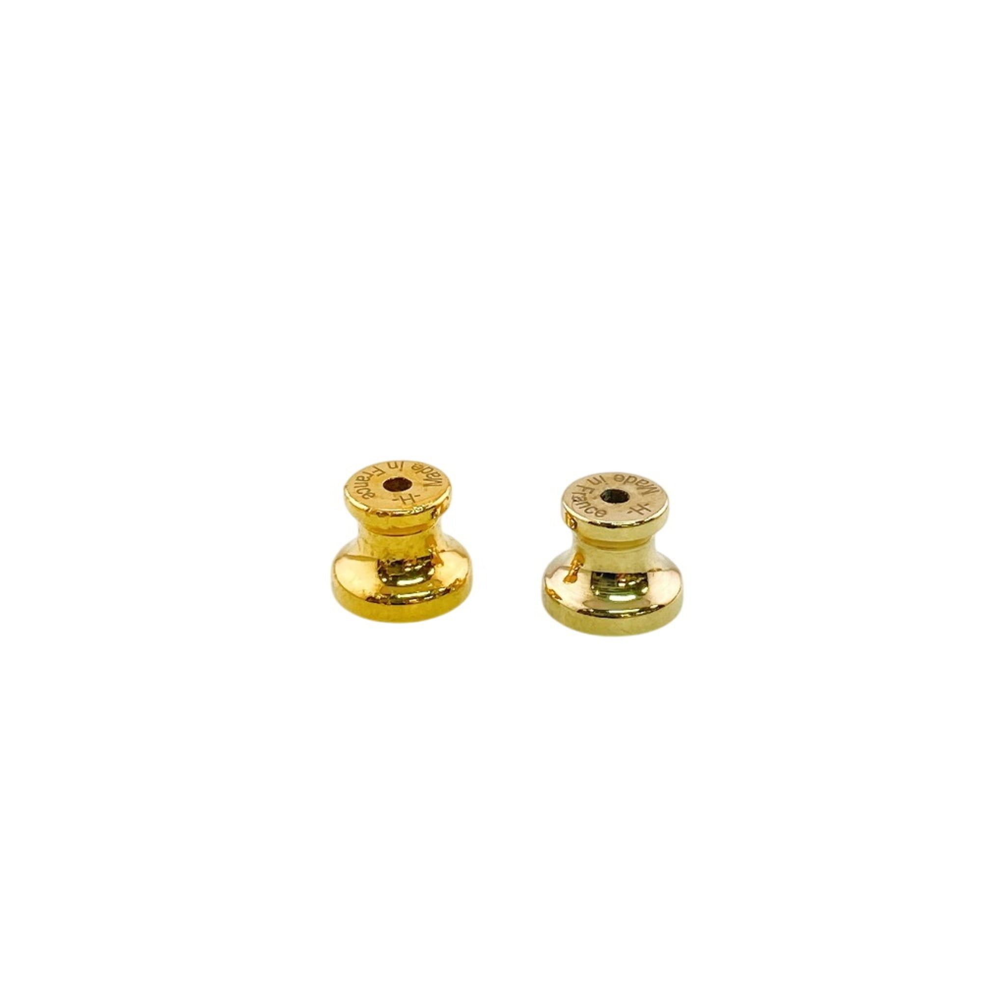 Hermes HERMES H Curiosité Earrings, Brown Jewelry Size ONE SIZE - 10 Thumbnail