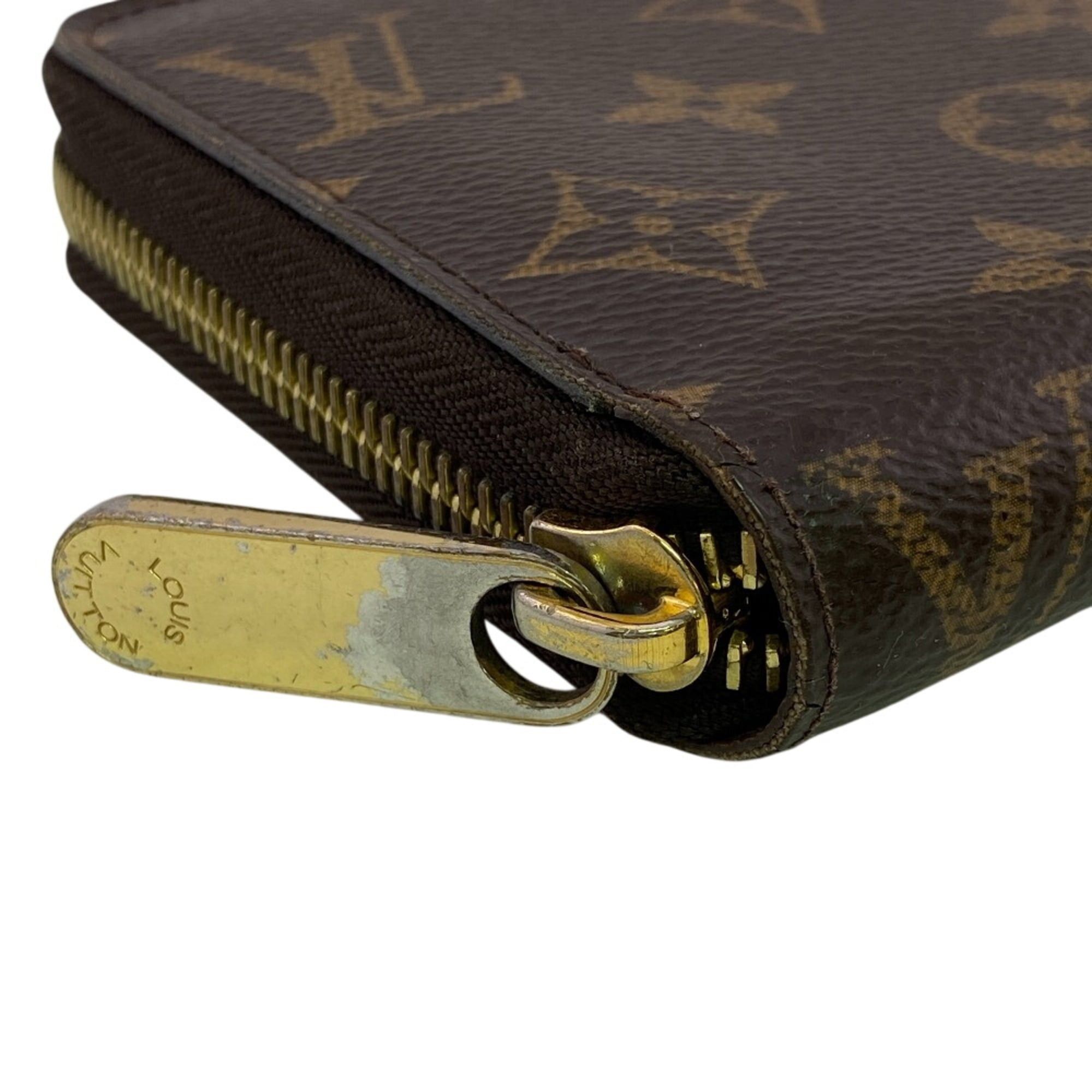 Louis Vuitton Louis Vuitton M42616 Zippy Wallet Round Zipper Monogram Long Brown Size ONE SIZE - 3 Thumbnail
