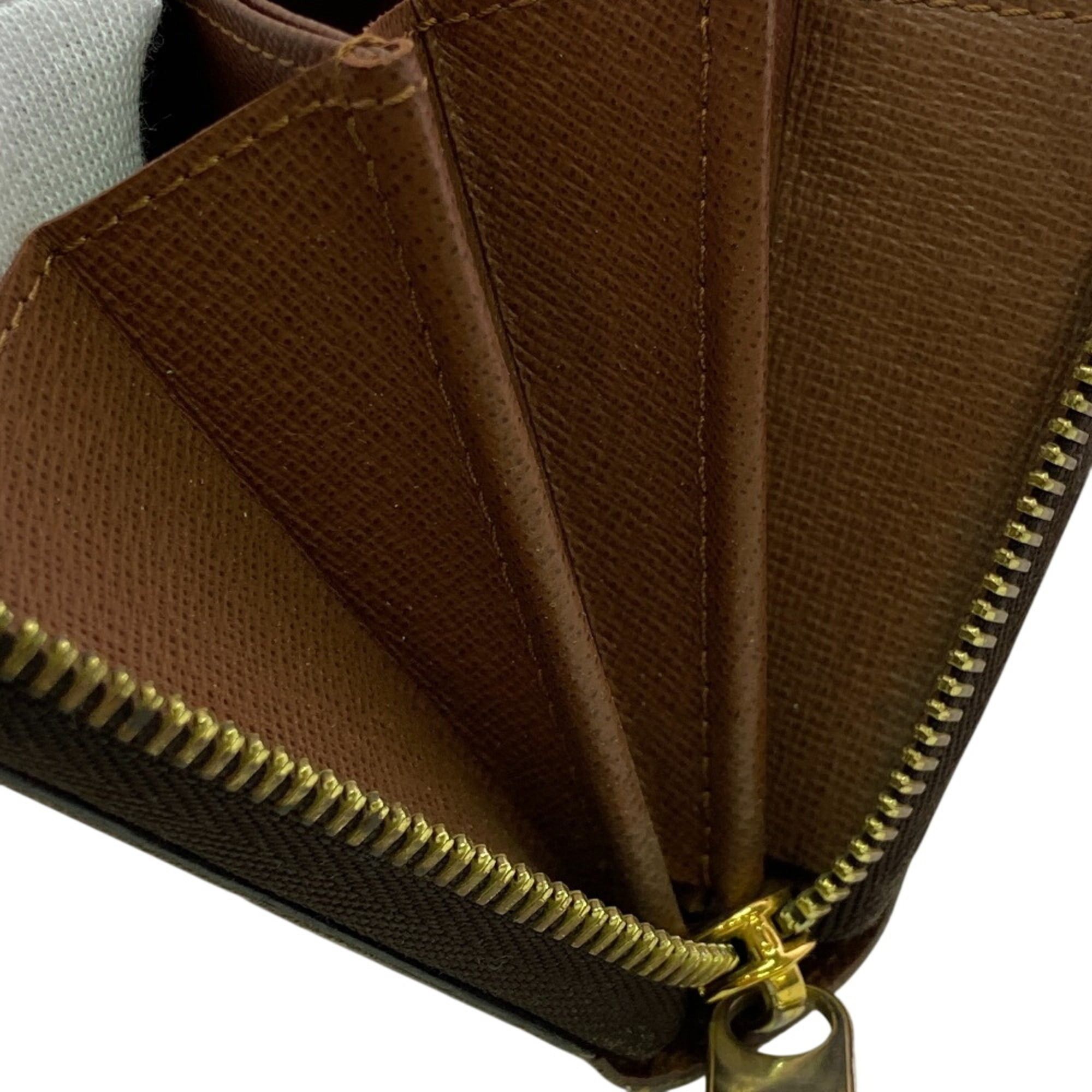Louis Vuitton Louis Vuitton M42616 Zippy Wallet Round Zipper Monogram Long Brown Size ONE SIZE - 11 Thumbnail