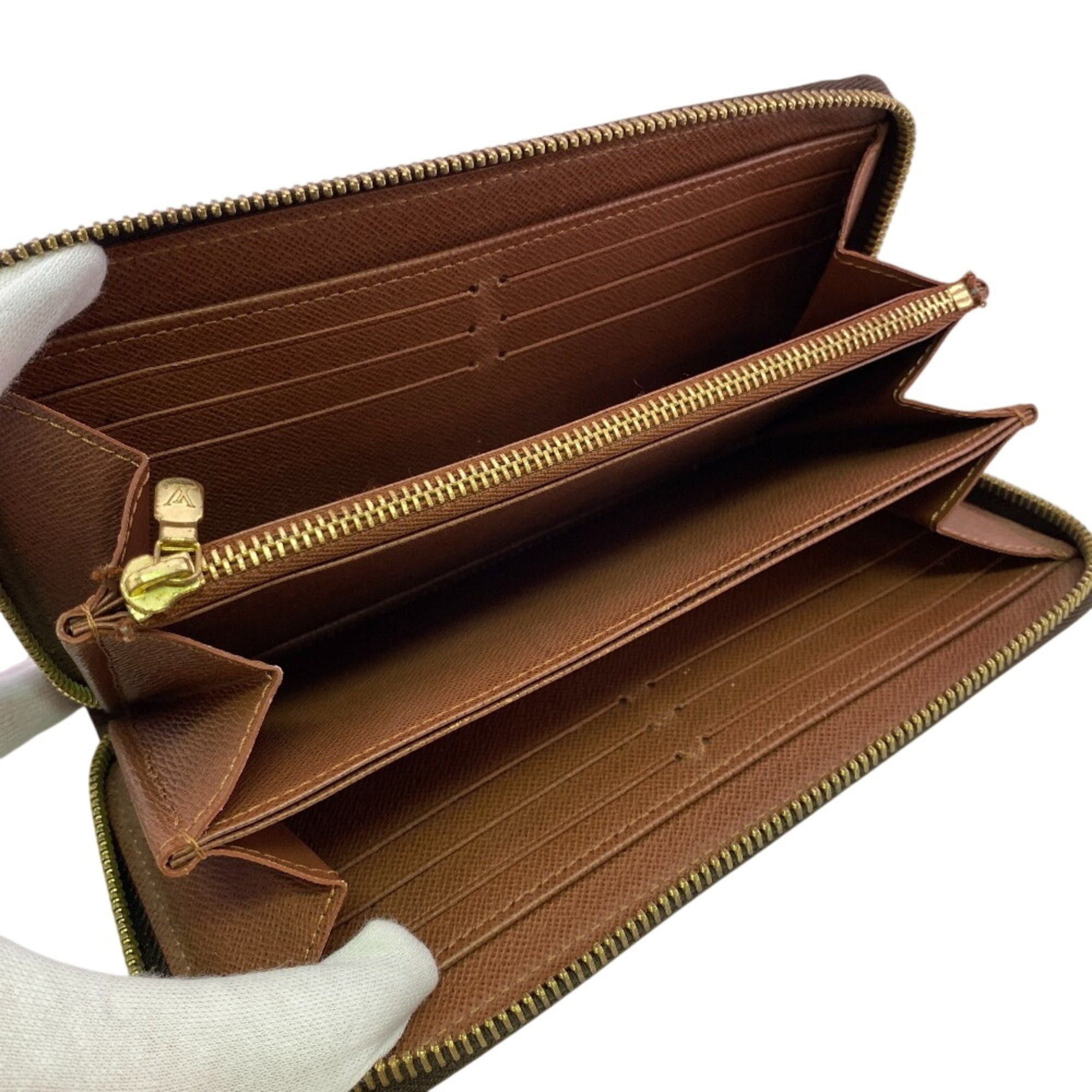 Louis Vuitton Louis Vuitton M42616 Zippy Wallet Round Zipper Monogram Long Brown Size ONE SIZE - 6 Thumbnail