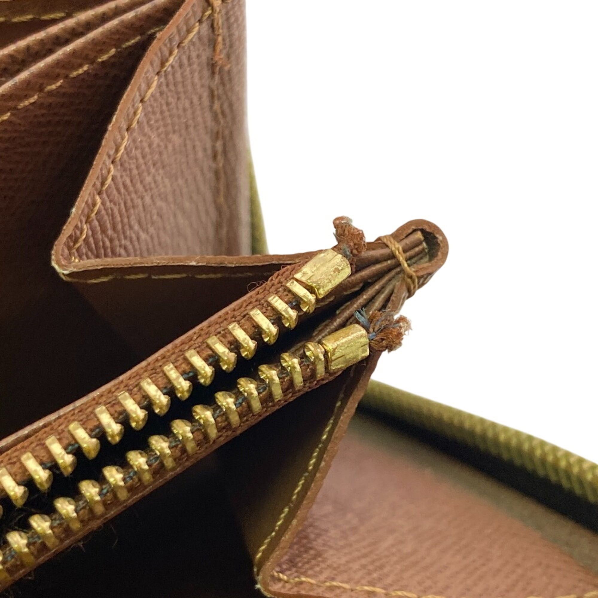 Louis Vuitton Louis Vuitton M42616 Zippy Wallet Round Zipper Monogram Long Brown Size ONE SIZE - 10 Thumbnail