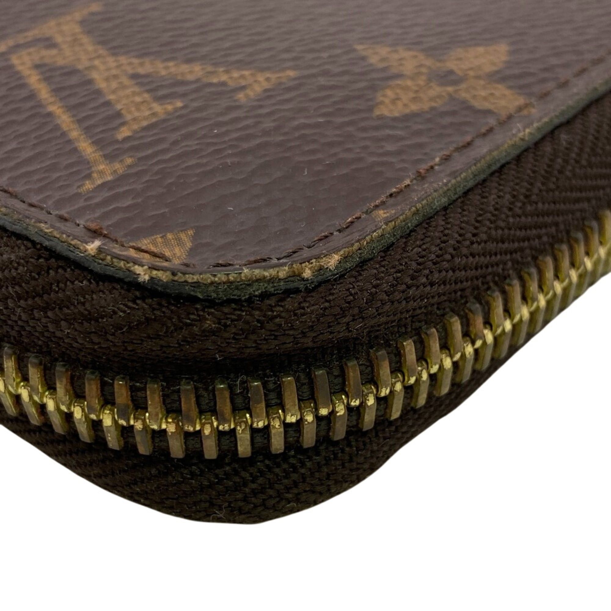 Louis Vuitton Louis Vuitton M42616 Zippy Wallet Round Zipper Monogram Long Brown Size ONE SIZE - 5 Thumbnail