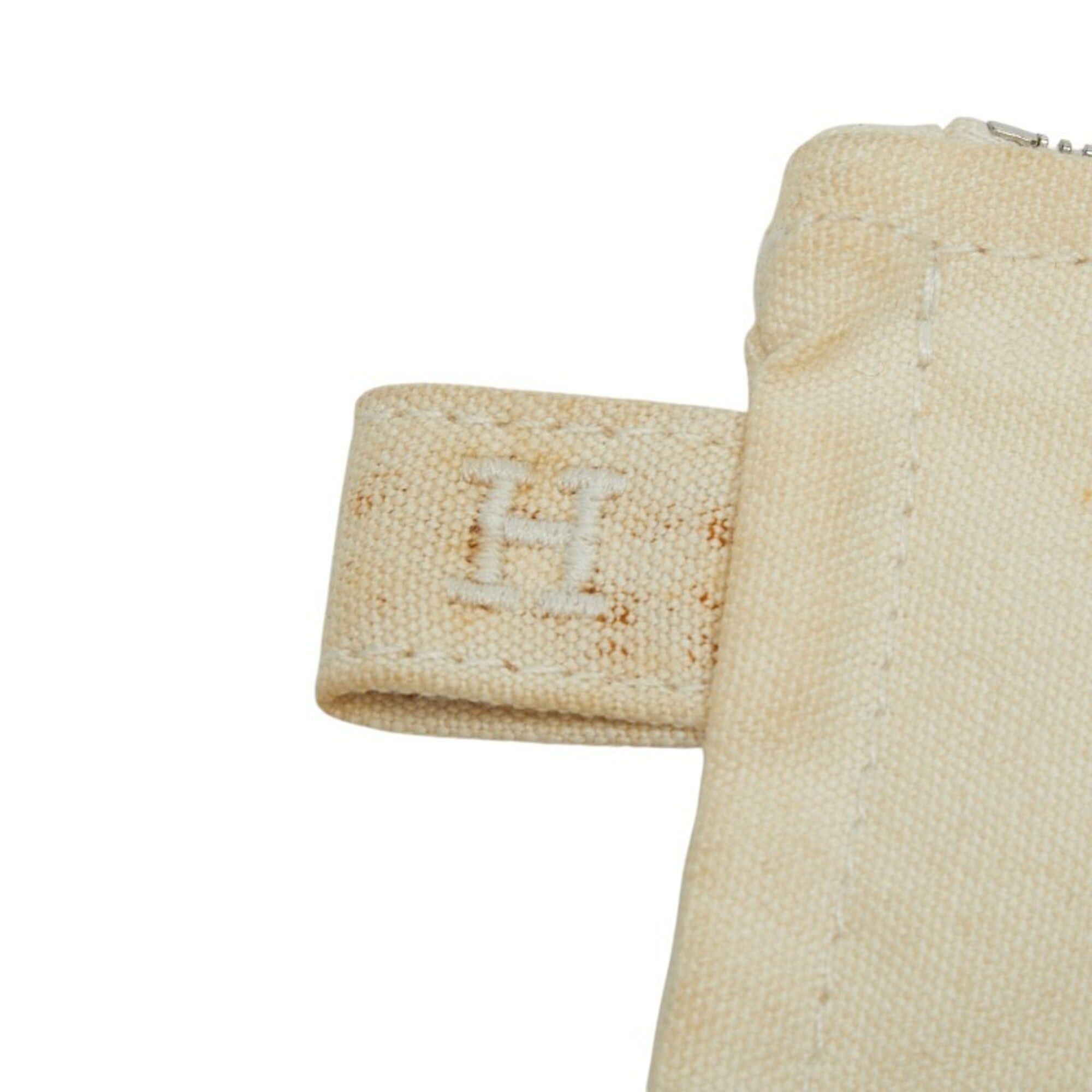 Hermes Hermes Bora Handbag and Pouch Set (Ivory Cotton) for Women Size ONE SIZE - 5 Thumbnail
