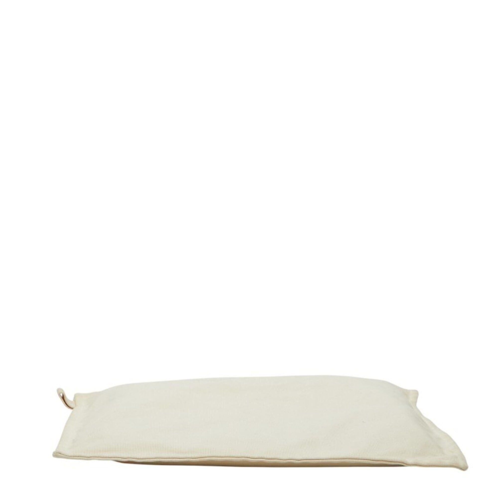 Hermes Hermes Bora Handbag and Pouch Set (Ivory Cotton) for Women Size ONE SIZE - 4 Thumbnail