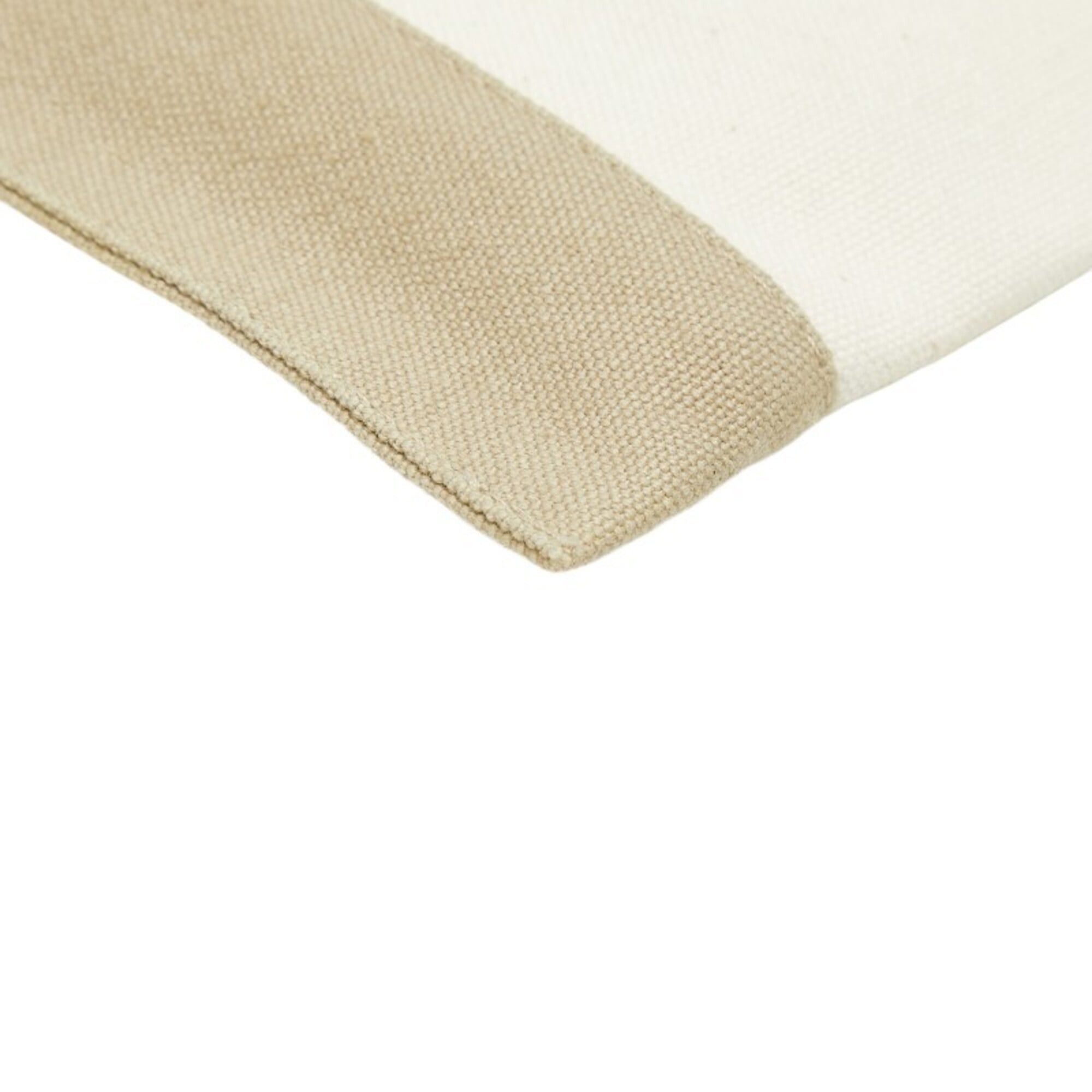 Hermes Hermes Tapidocell Clutch Bag, Ivory/Beige Canvas, Women's HERMES Size ONE SIZE - 5 Thumbnail