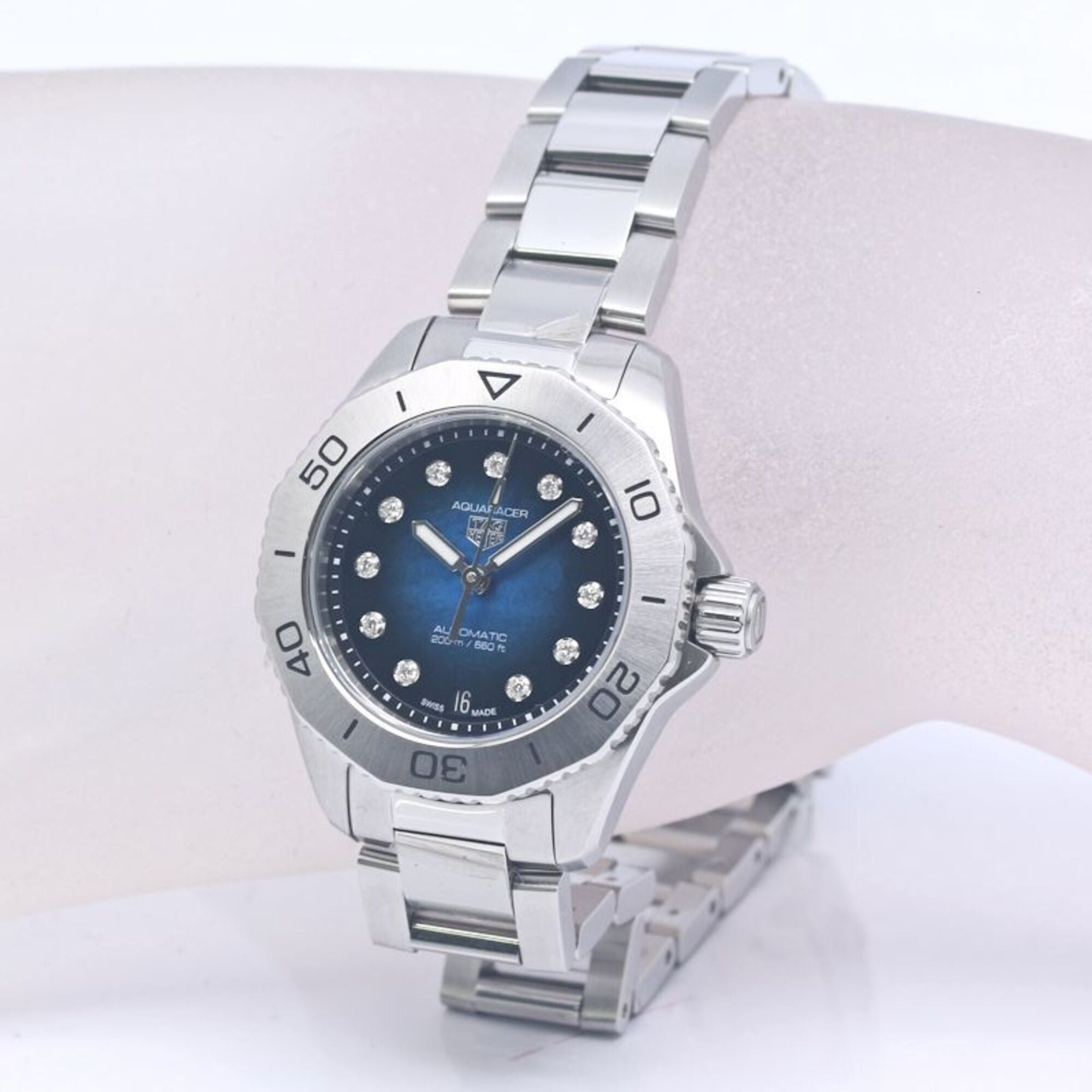 Tag Heuer TAG Heuer Aquaracer 11P Diamond WBP2411.BA0622 Women's Watch Stainless Steel 40319 Size ONE SIZE - 7 Thumbnail