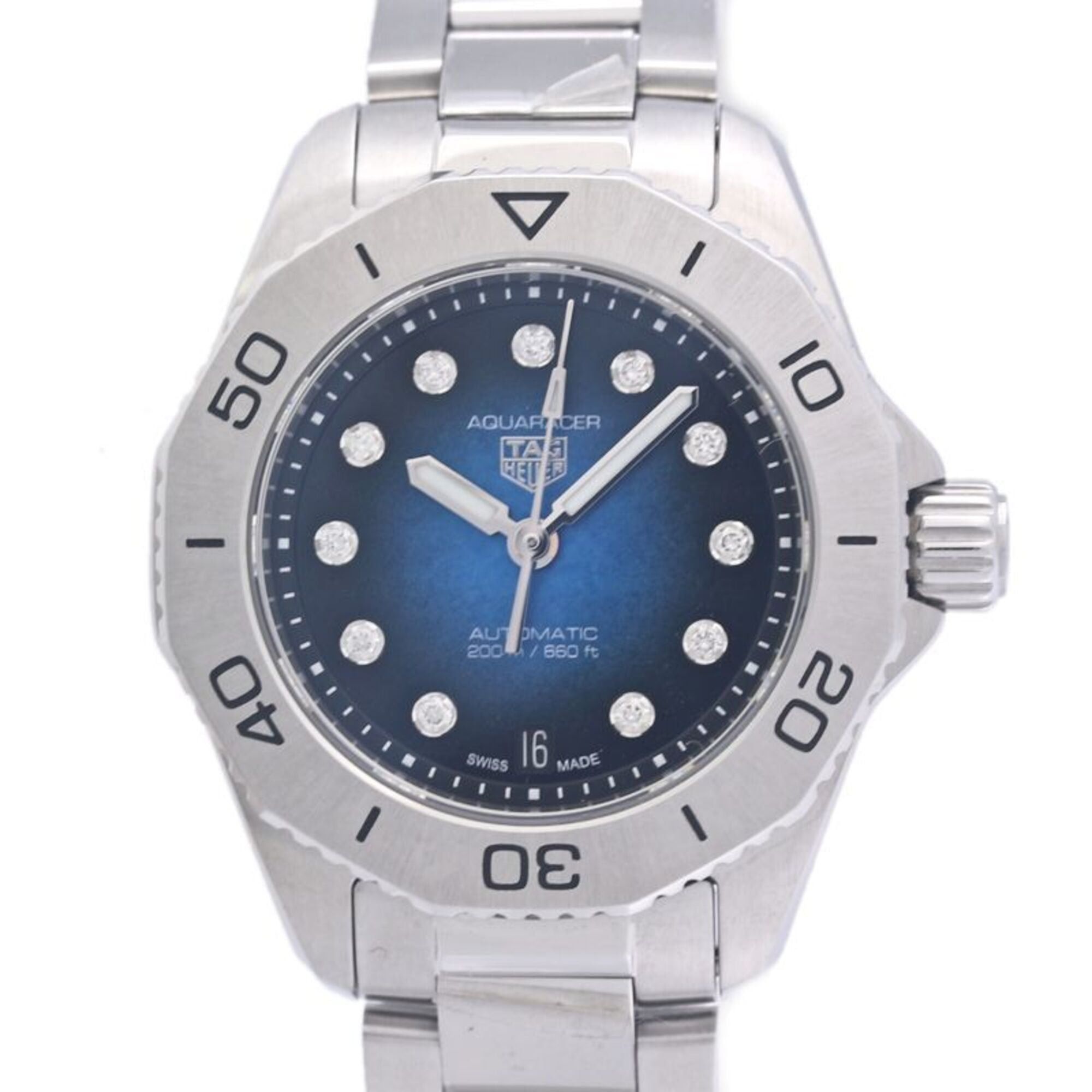 Tag Heuer TAG Heuer Aquaracer 11P Diamond WBP2411.BA0622 Women's Watch Stainless Steel 40319 Size ONE SIZE - 2 Thumbnail
