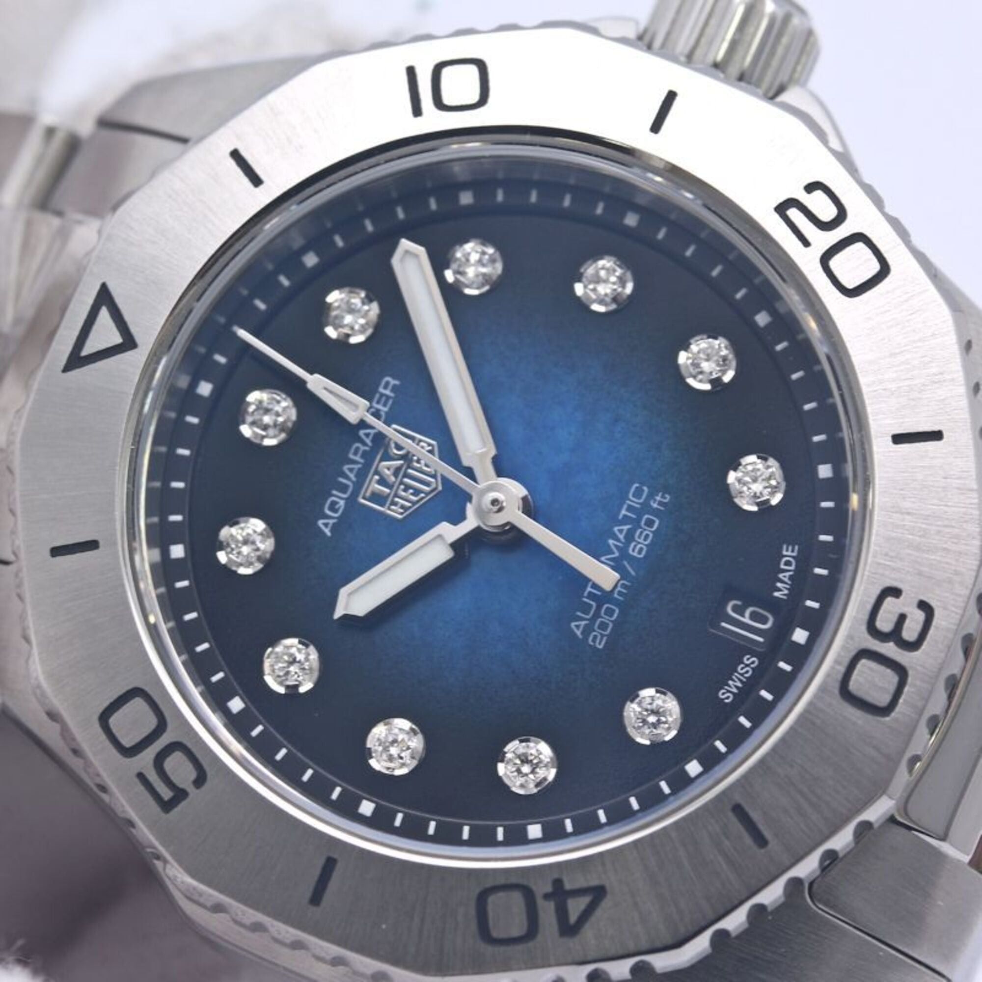 Tag Heuer TAG Heuer Aquaracer 11P Diamond WBP2411.BA0622 Women's Watch Stainless Steel 40319 Size ONE SIZE - 8 Thumbnail