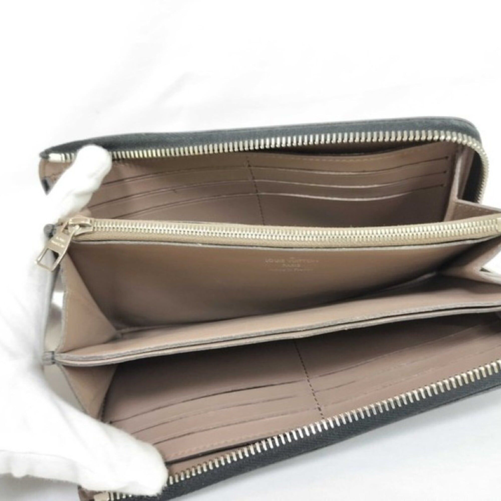 Louis Vuitton Louis Vuitton Long Wallet Portefeuille Comet M60146 Black Leather Men's Women's L-shaped Size ONE SIZE - 6 Thumbnail