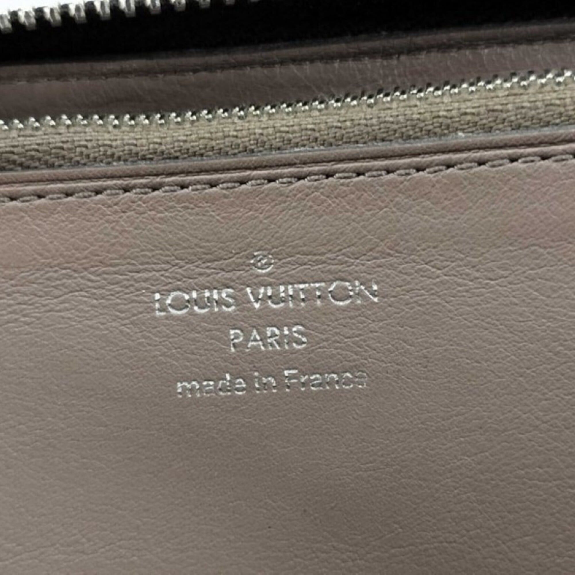 Louis Vuitton Louis Vuitton Long Wallet Portefeuille Comet M60146 Black Leather Men's Women's L-shaped Size ONE SIZE - 9 Thumbnail