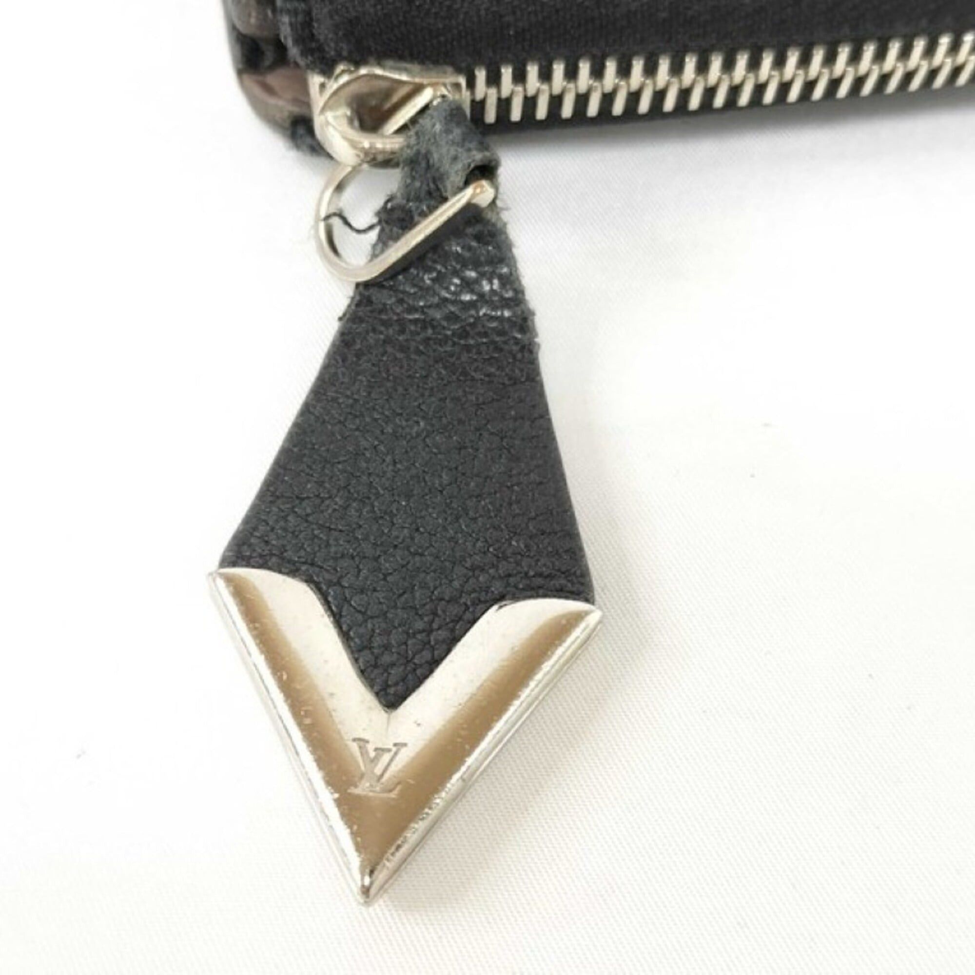 Louis Vuitton Louis Vuitton Long Wallet Portefeuille Comet M60146 Black Leather Men's Women's L-shaped Size ONE SIZE - 5 Thumbnail