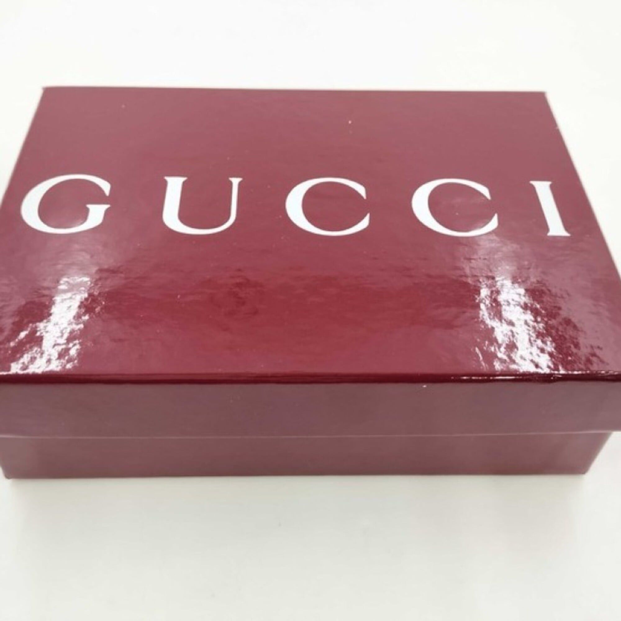 Gucci GUCCI Script Wallet/Coin Case 790102 Gray Leather Men's/Women's Size ONE SIZE - 10 Thumbnail