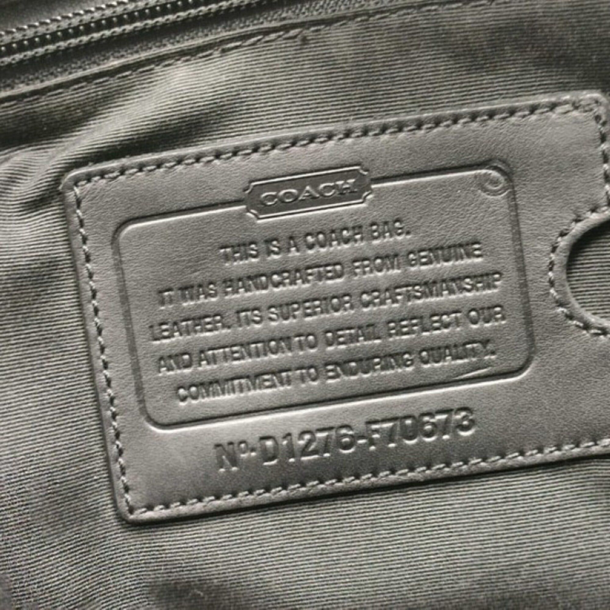 Coach COACH Lexington Tote Bag F70673 Black Leather Women's Handbag Shoulder Size ONE SIZE - 8 Thumbnail