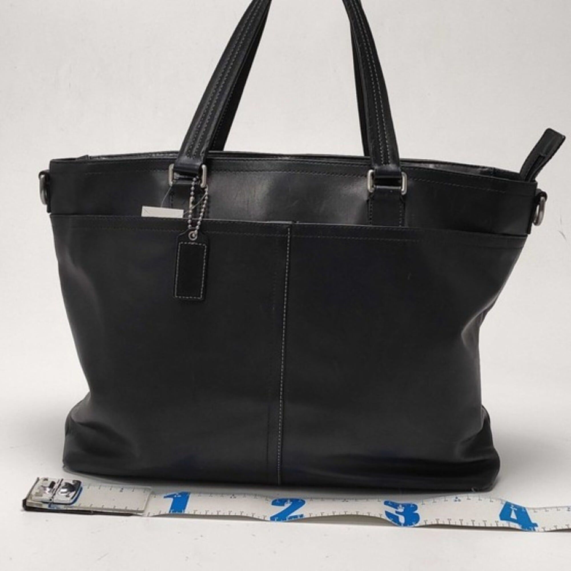 Coach COACH Lexington Tote Bag F70673 Black Leather Women's Handbag Shoulder Size ONE SIZE - 2 Thumbnail