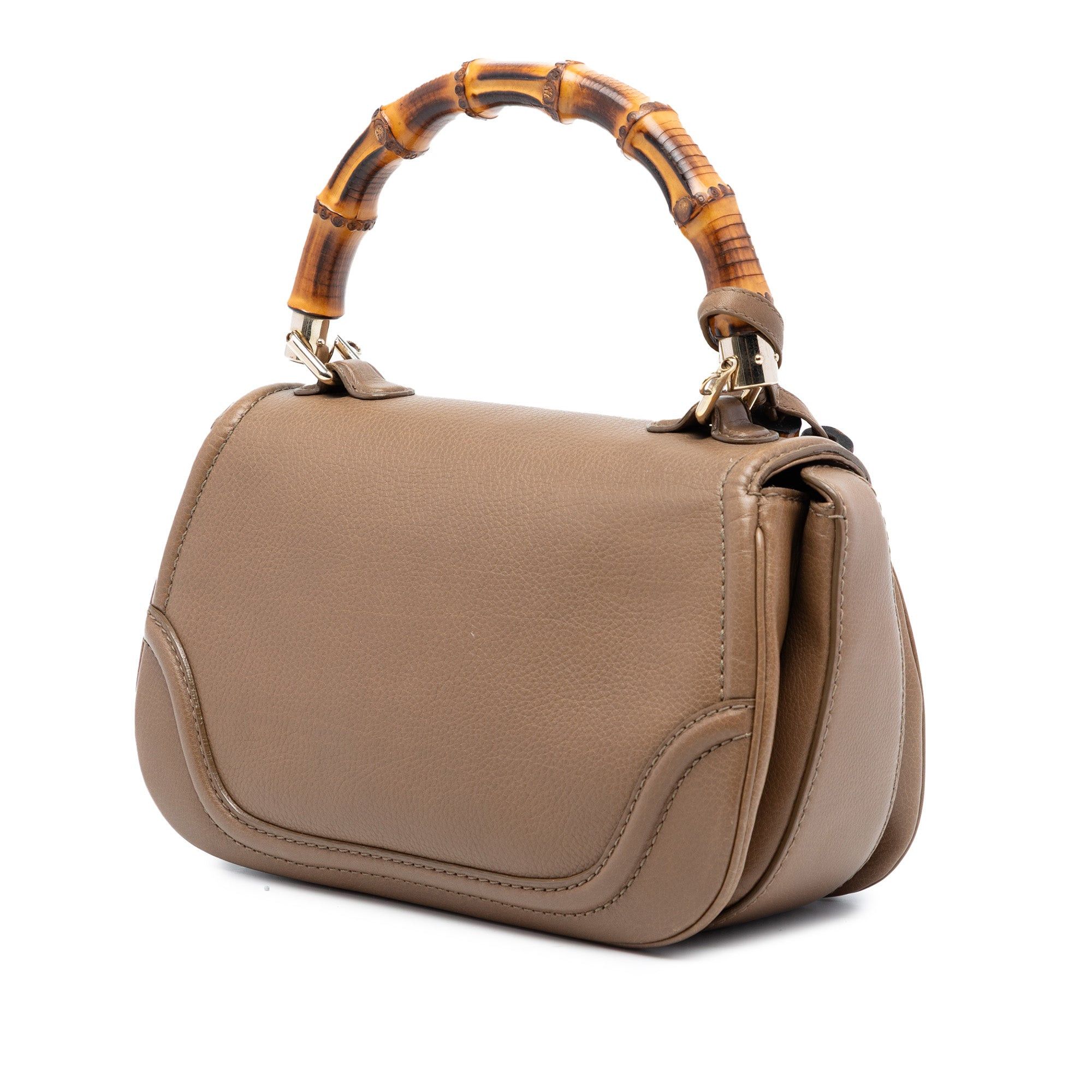 Gucci Medium Calfskin New Bamboo Top Handle Bag Size ONE SIZE - 2 Thumbnail