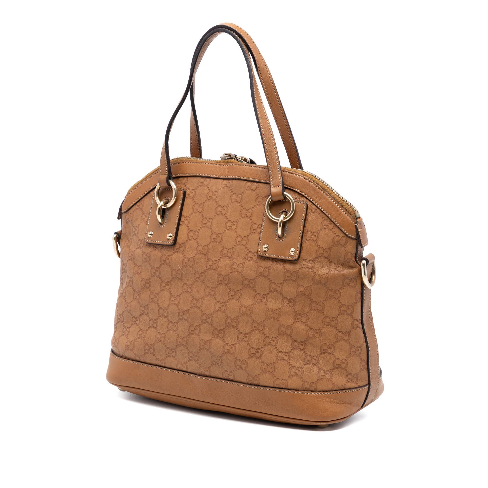 Gucci Medium Guccissima Charm Dome Satchel Size ONE SIZE - 2 Thumbnail